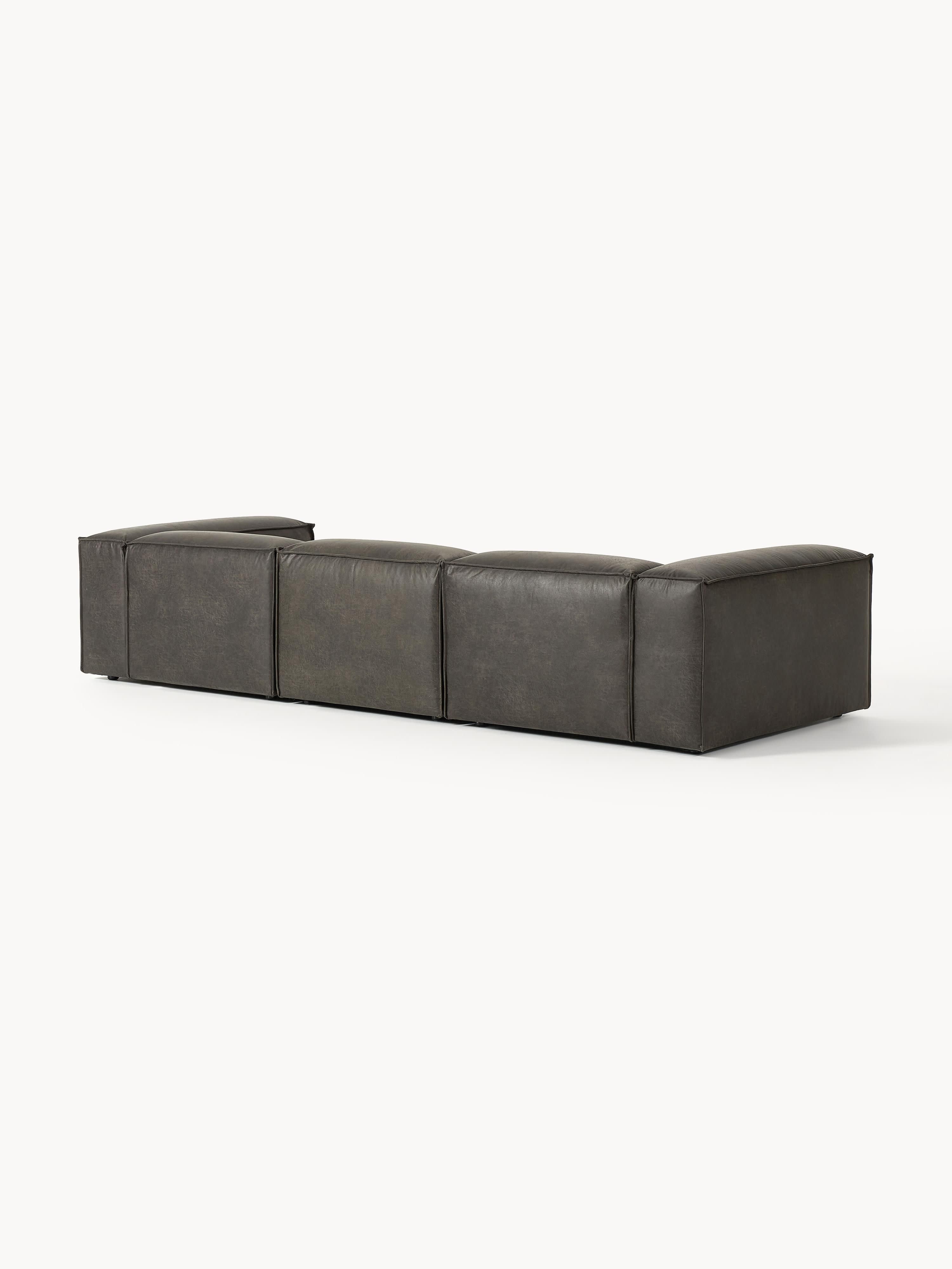Lennon Modular Leather Sofa (4-seater)
