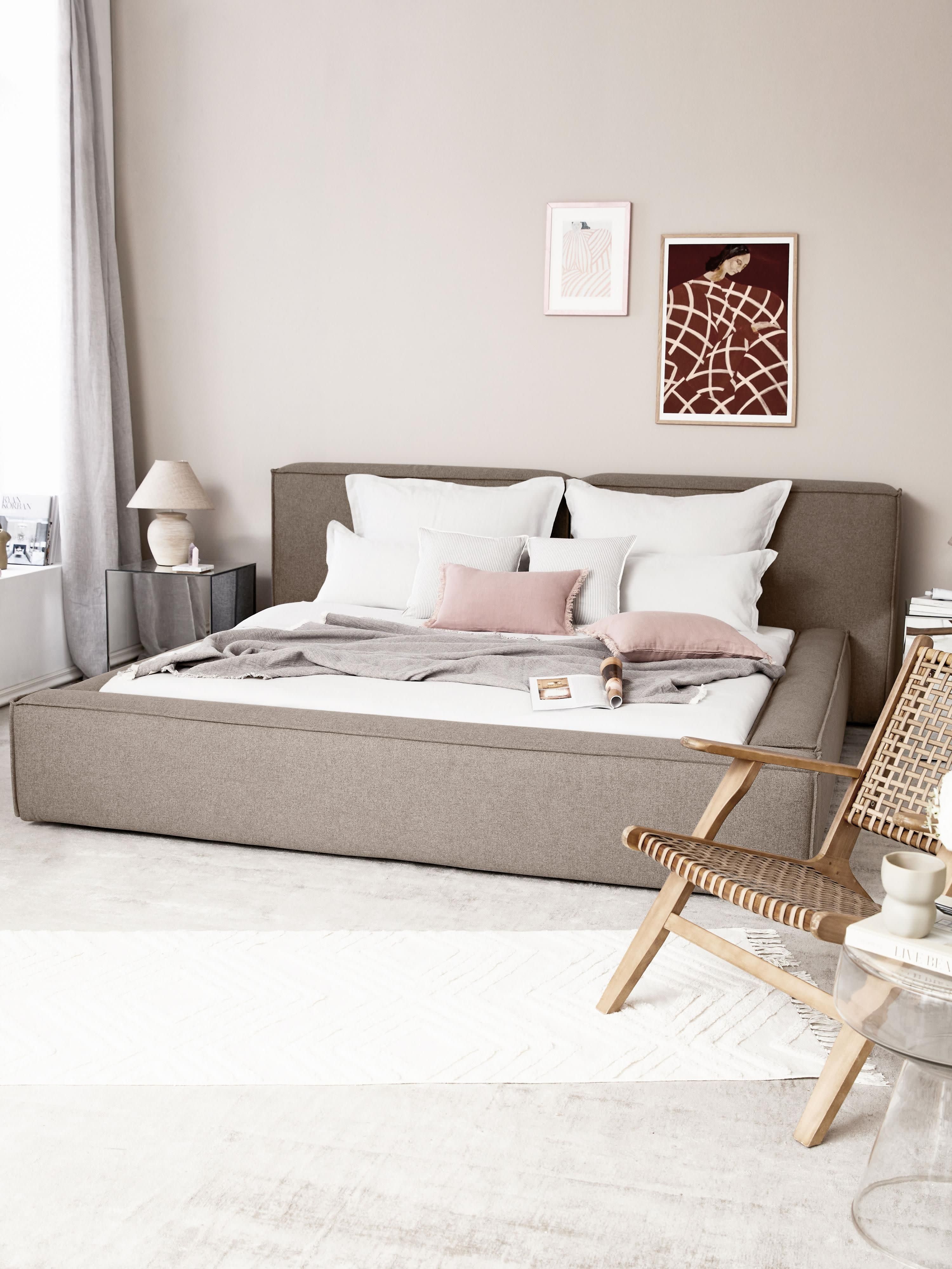 Lennon Upholstered Bed with Storage Space