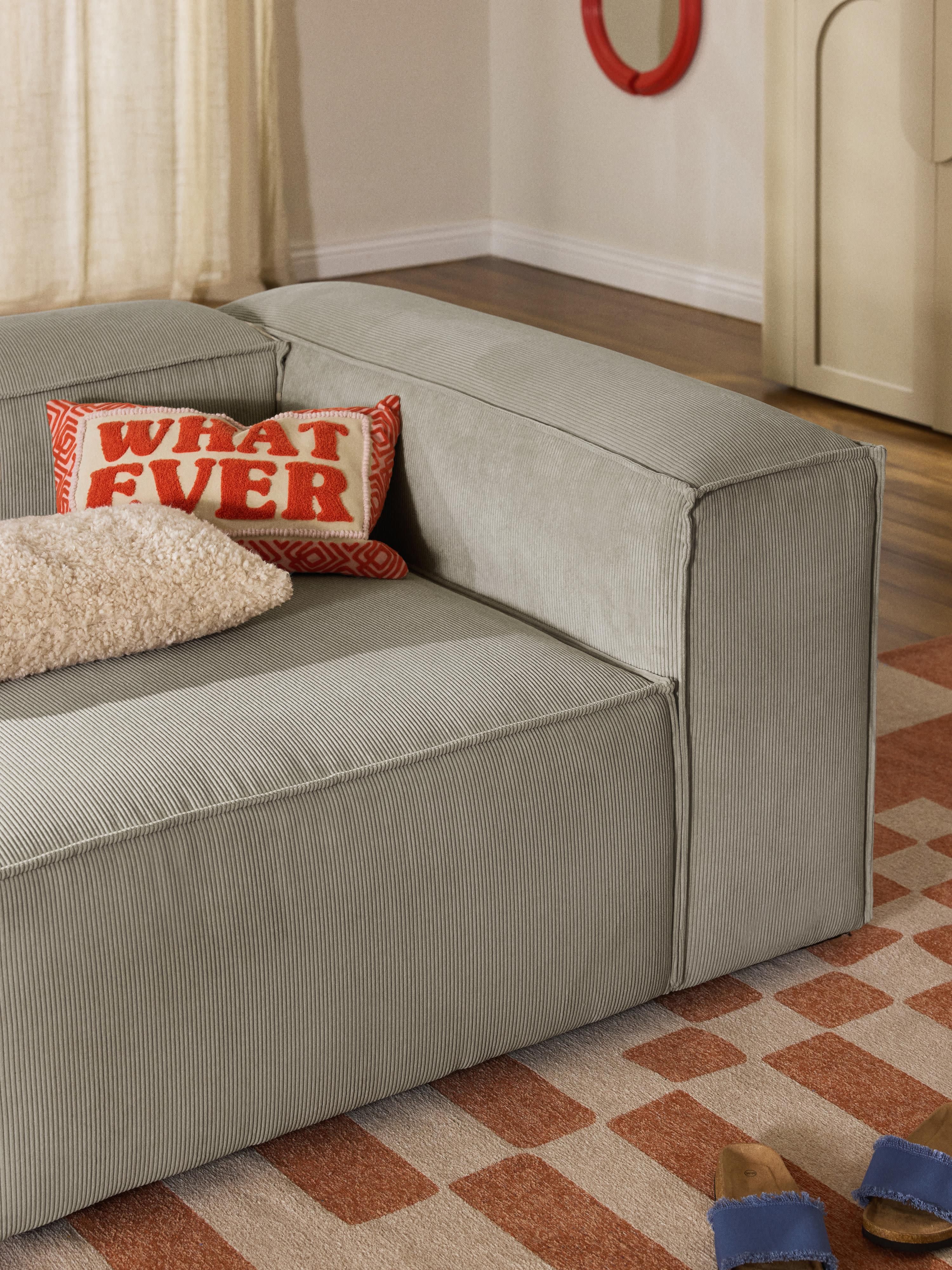 Lennon Corduroy Modular Sofa (3-seater)