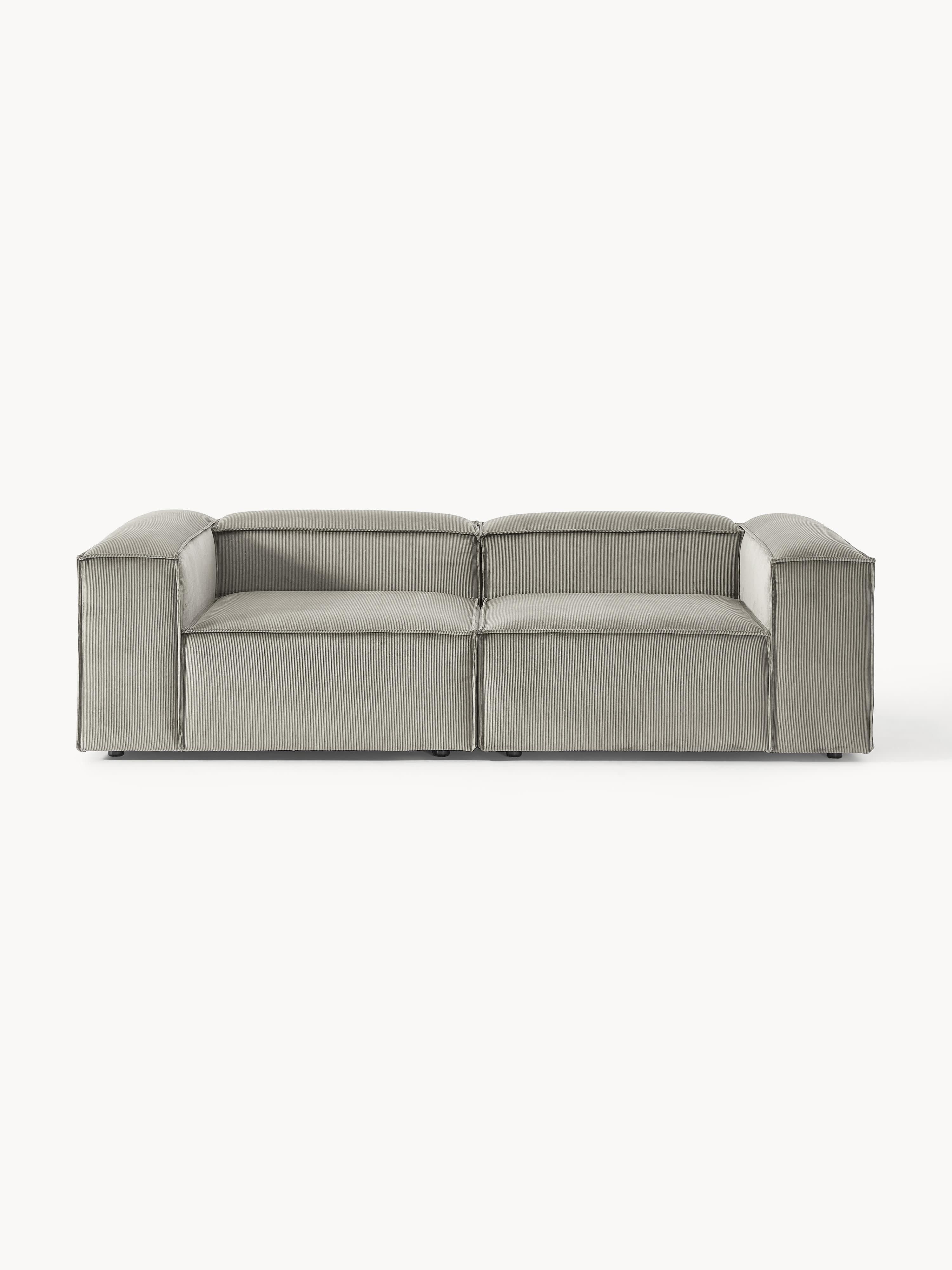 Gallery image 1 - Corduroy Modular Sofa Lennon (3-seater)