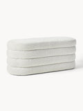 Gallery image 1 - Upholstered Bouclé Bench Alto