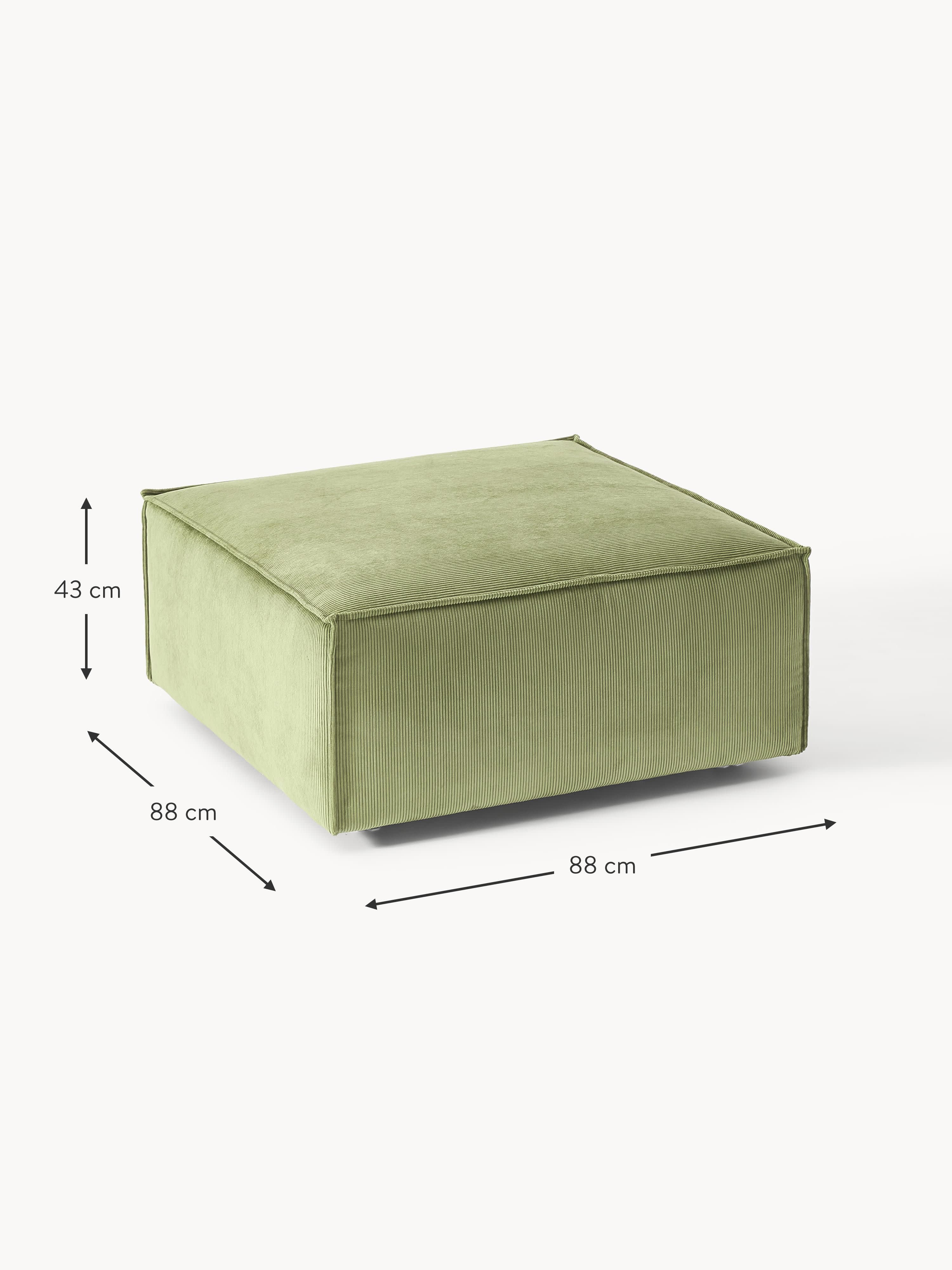 Lennon Corduroy Ottoman