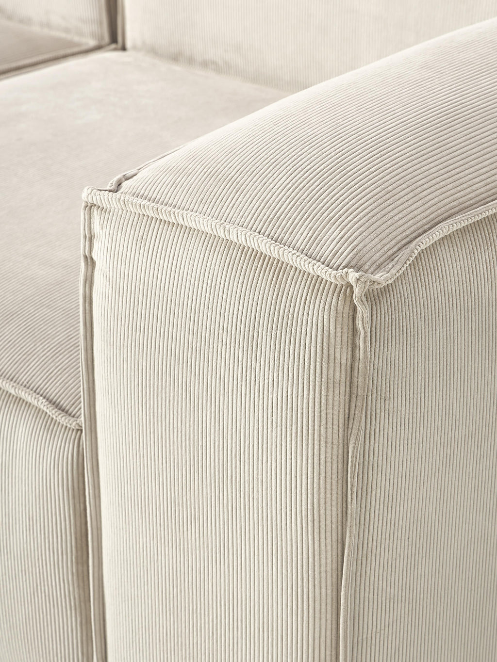 Lennon Corduroy Modular Sofa (4-seater)