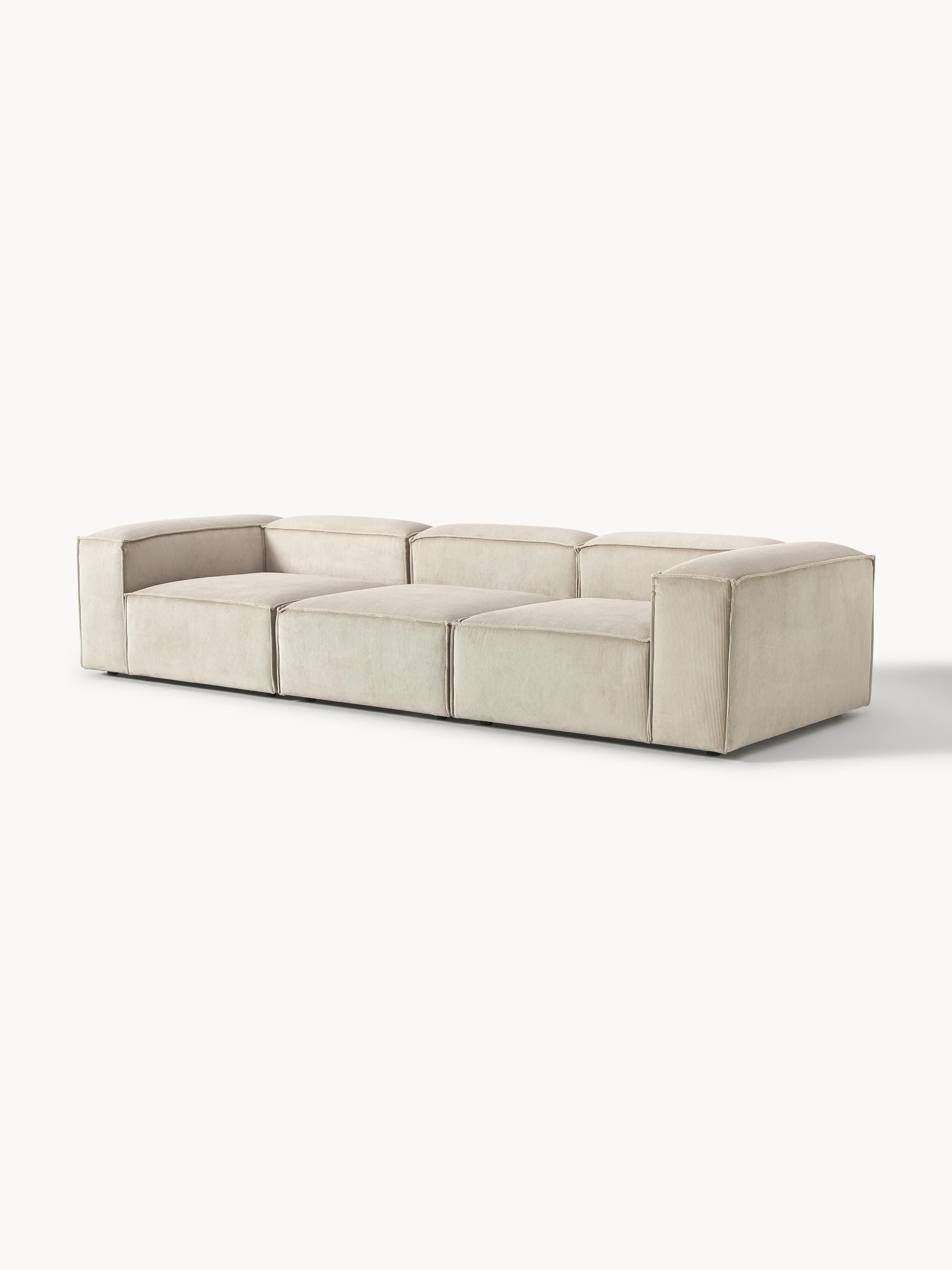 Lennon Corduroy Modular Sofa (4-seater)