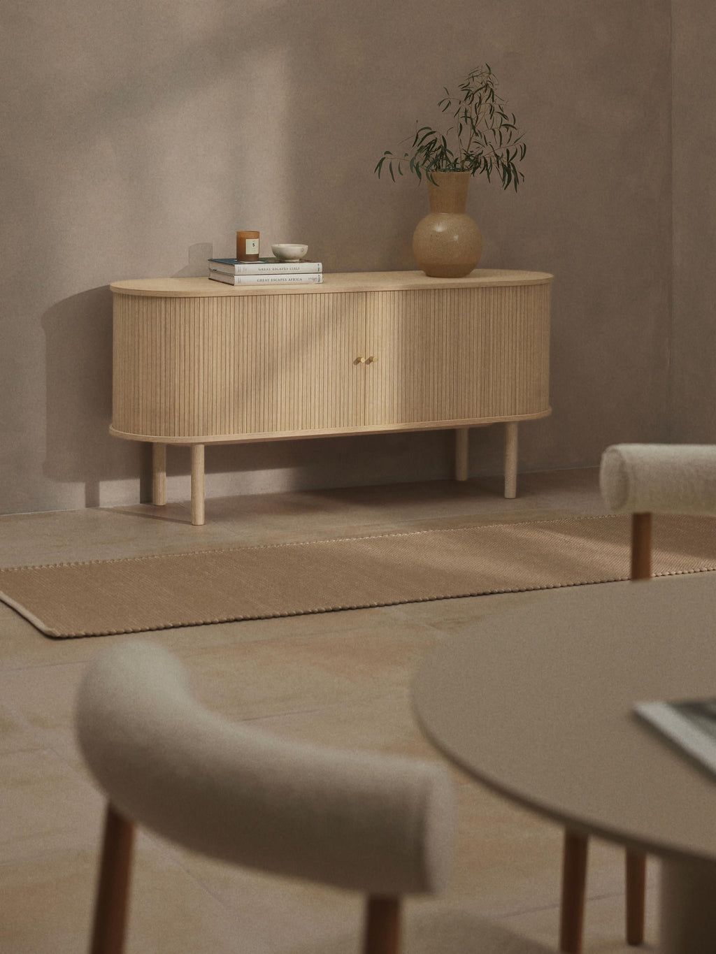 Calary Sideboard with Fluted Front