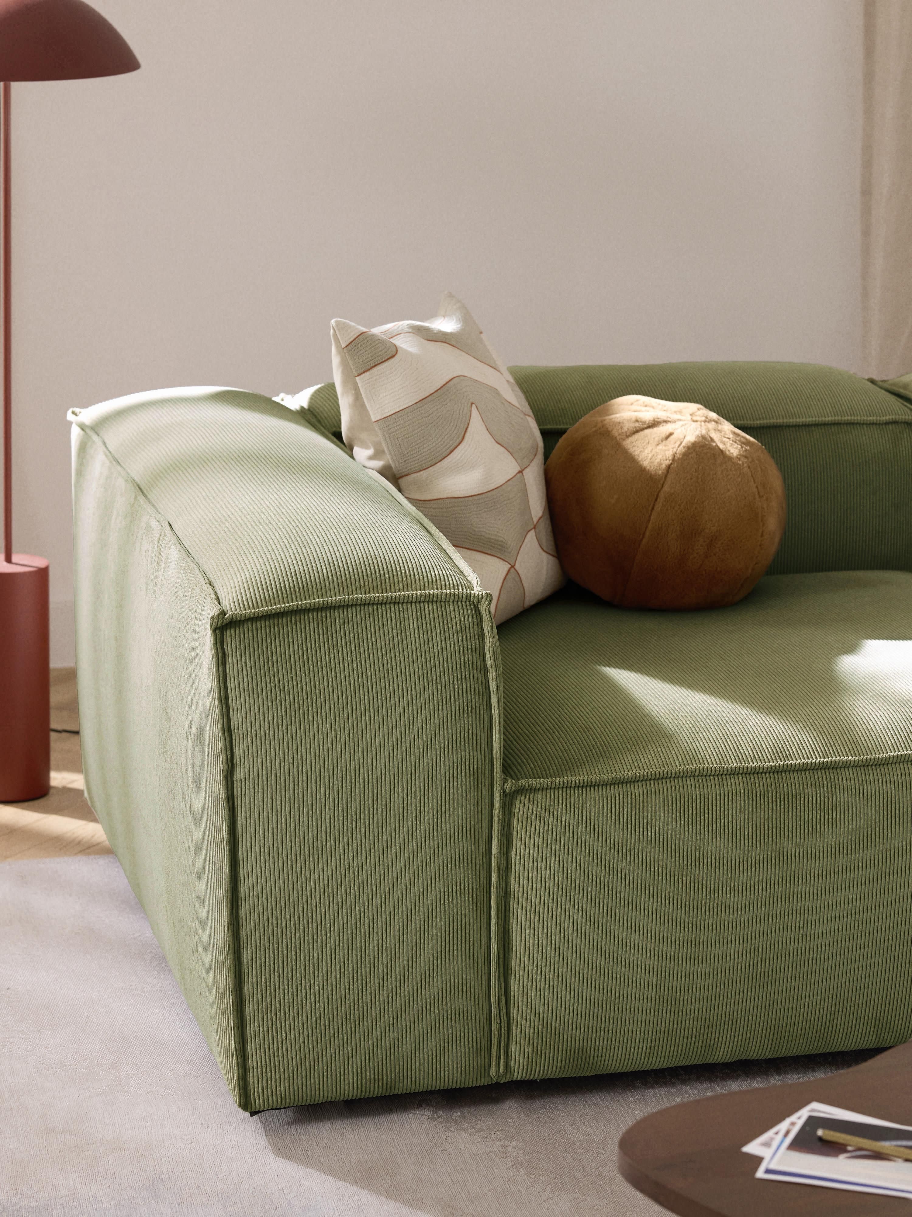 Lennon Corduroy Modular Ottoman
