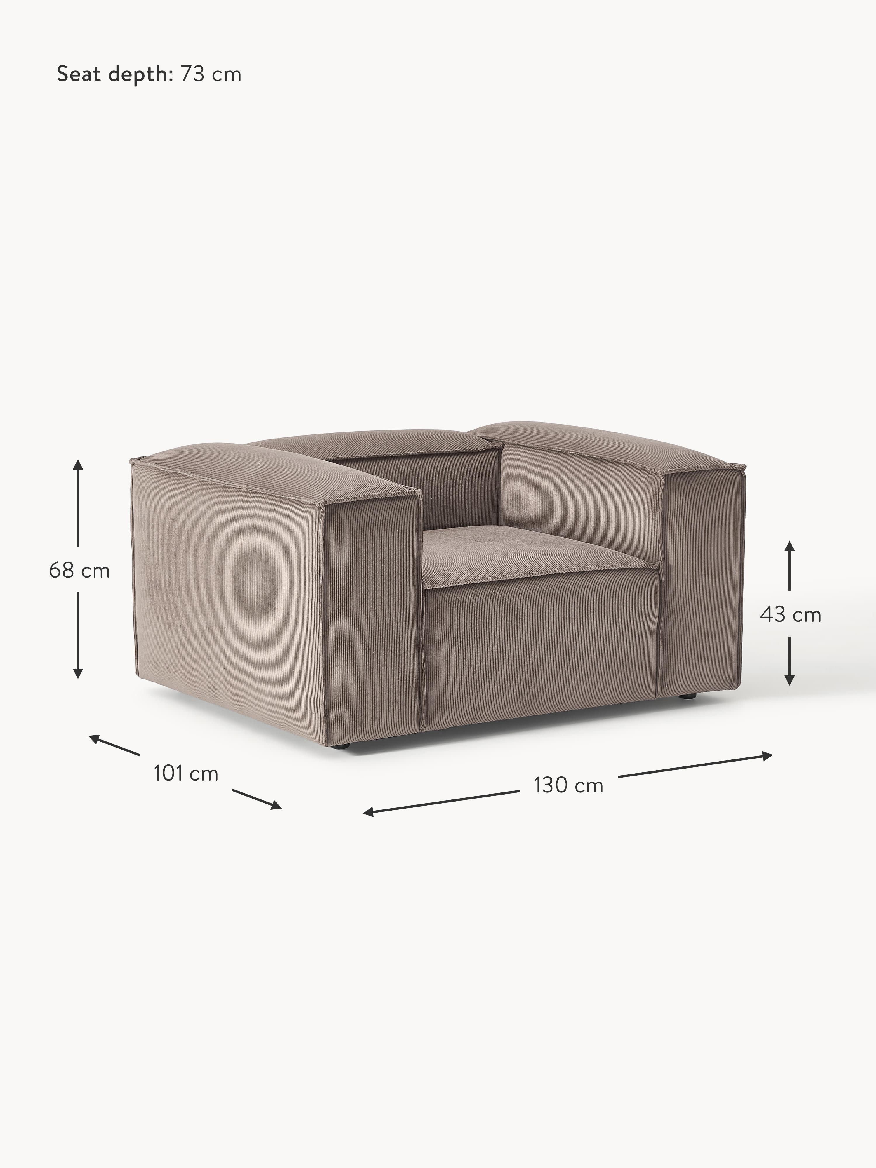 Lennon Corduroy Armchair