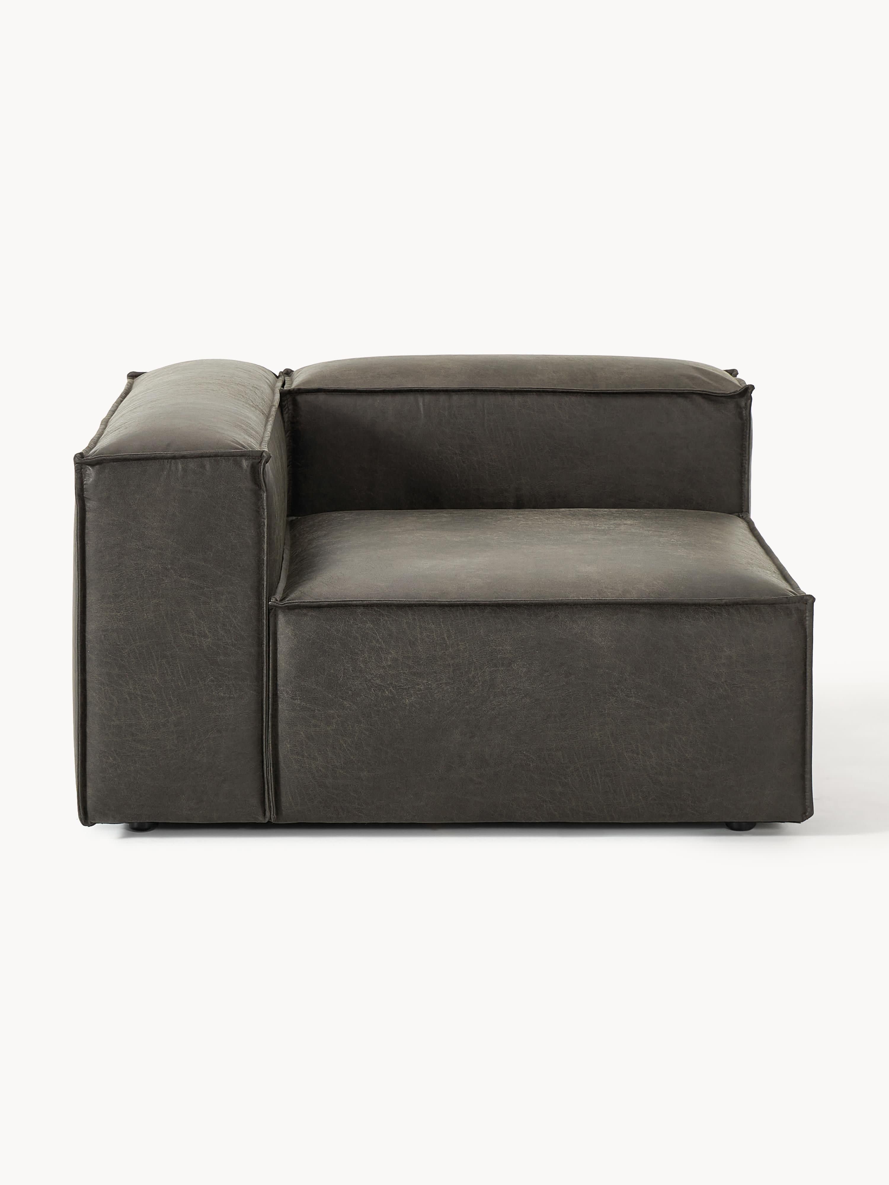 Gallery image 1 - Leather Corner Module Lennon