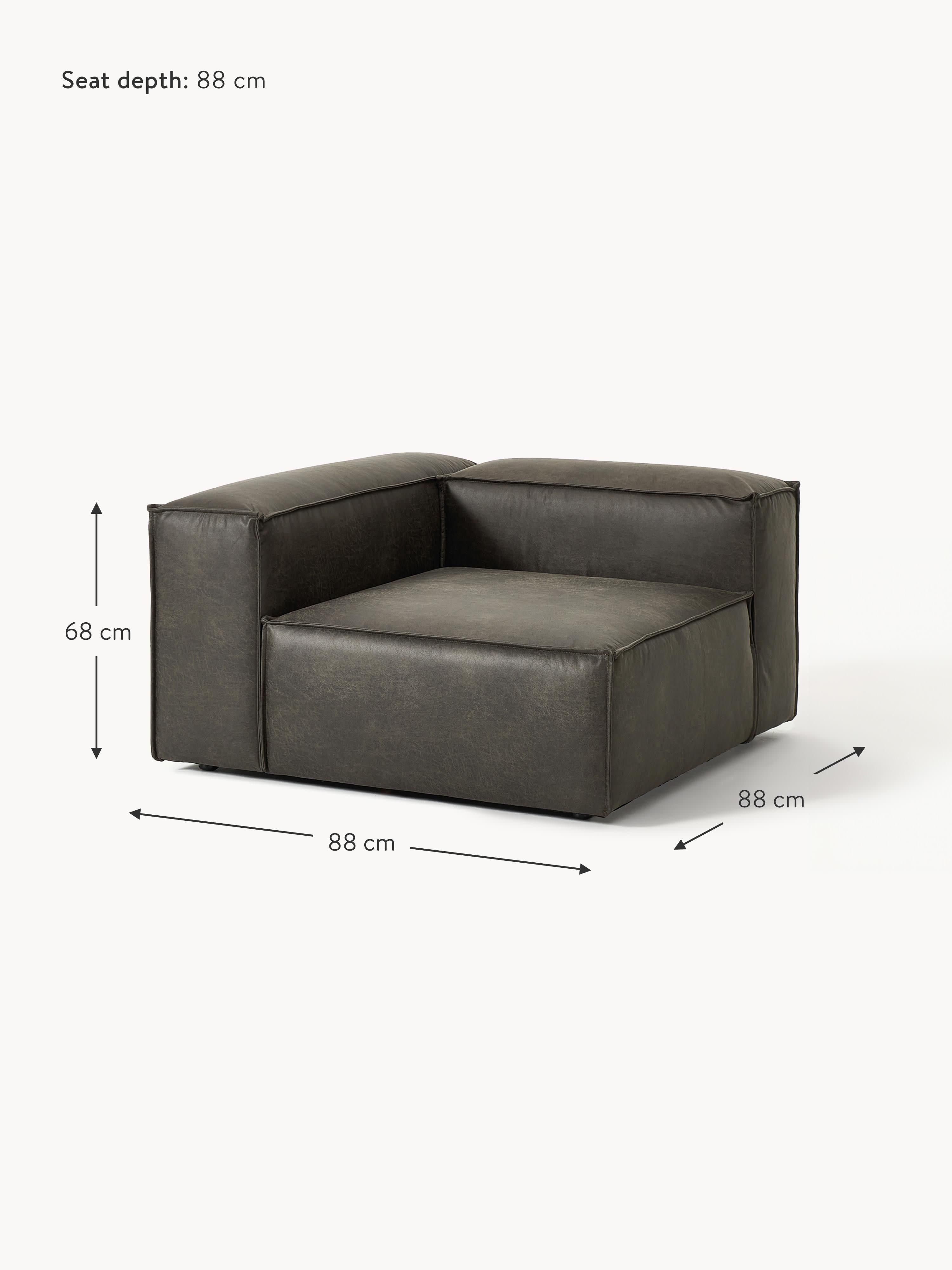 Lennon Leather Corner Module