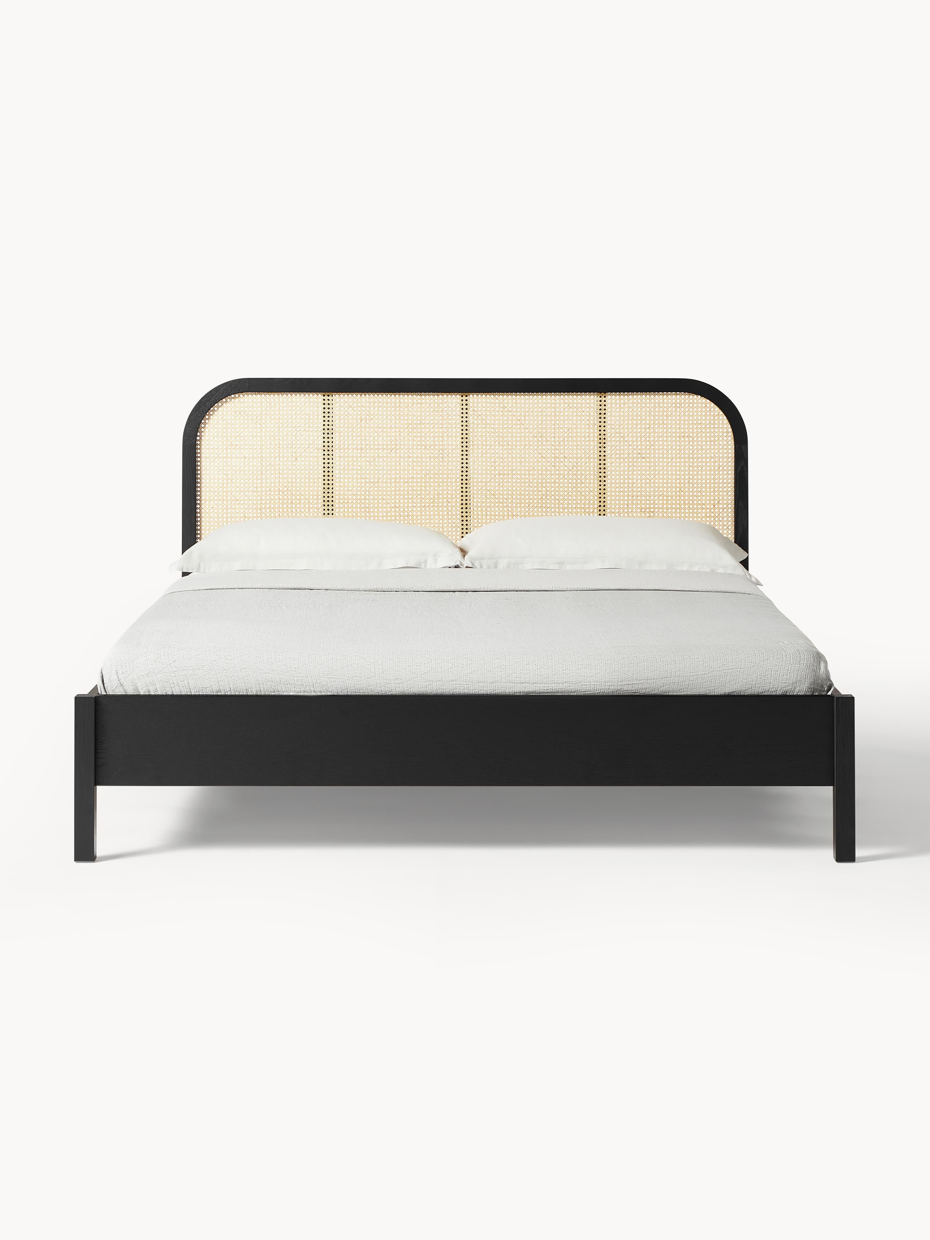 Jones Wooden Bed with Viennese Braid Headboard