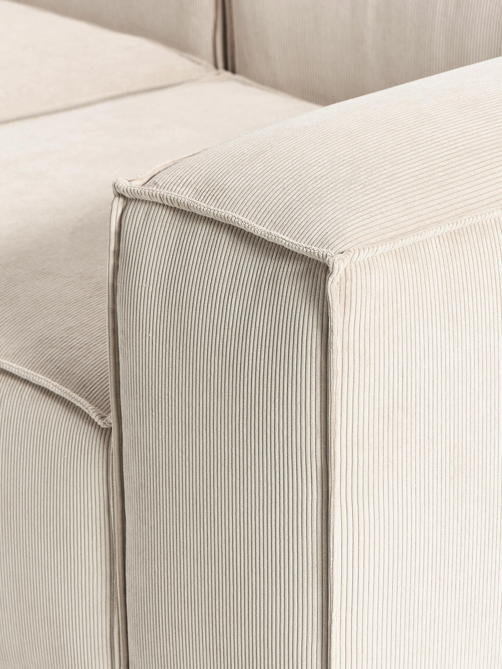 Lennon Corduroy Modular Ottoman