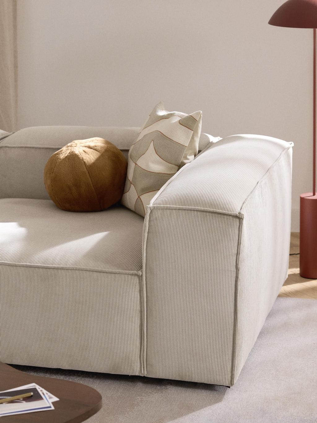 Lennon Corduroy Modular Ottoman
