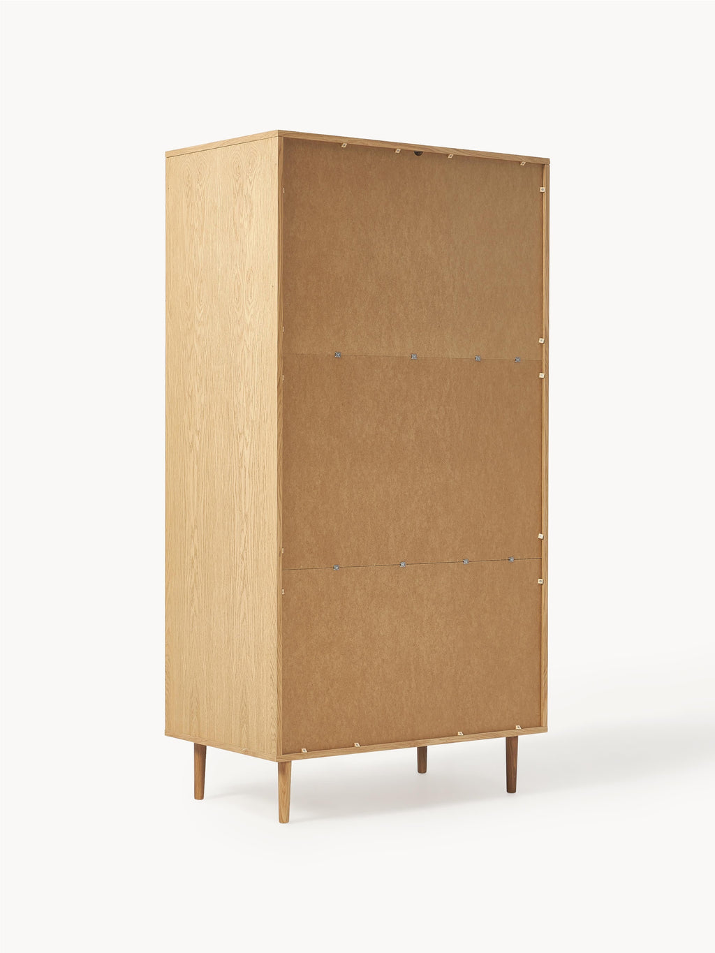 Aries Small Wardrobe with Viennese Wickerwork, 2-doors
