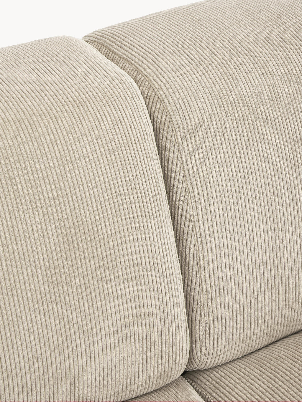 Melva Corduroy Corner Sofa (3-seater)