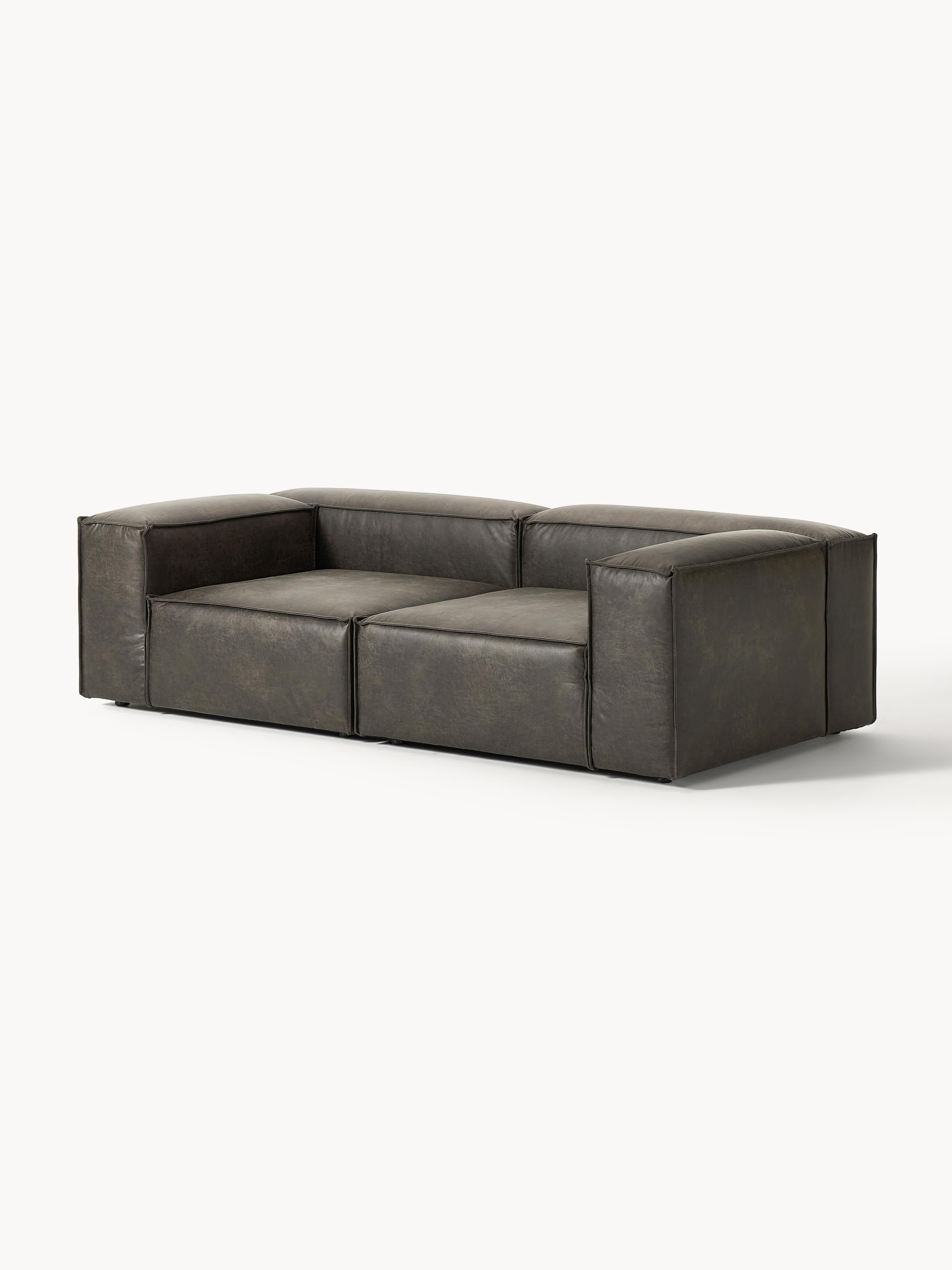 Lennon Modular Leather Sofa (3-seater)