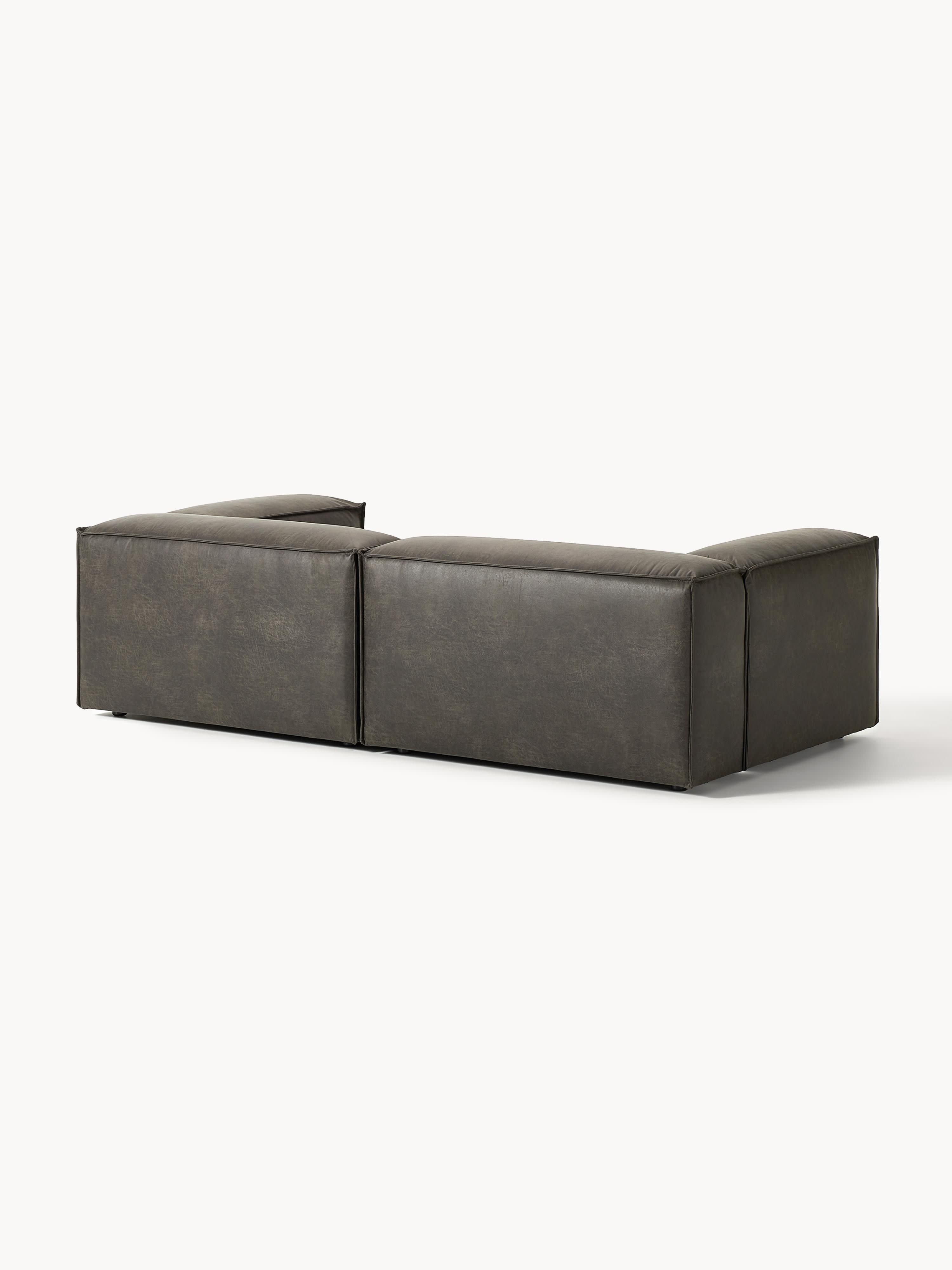 Lennon Modular Leather Sofa (3-seater)