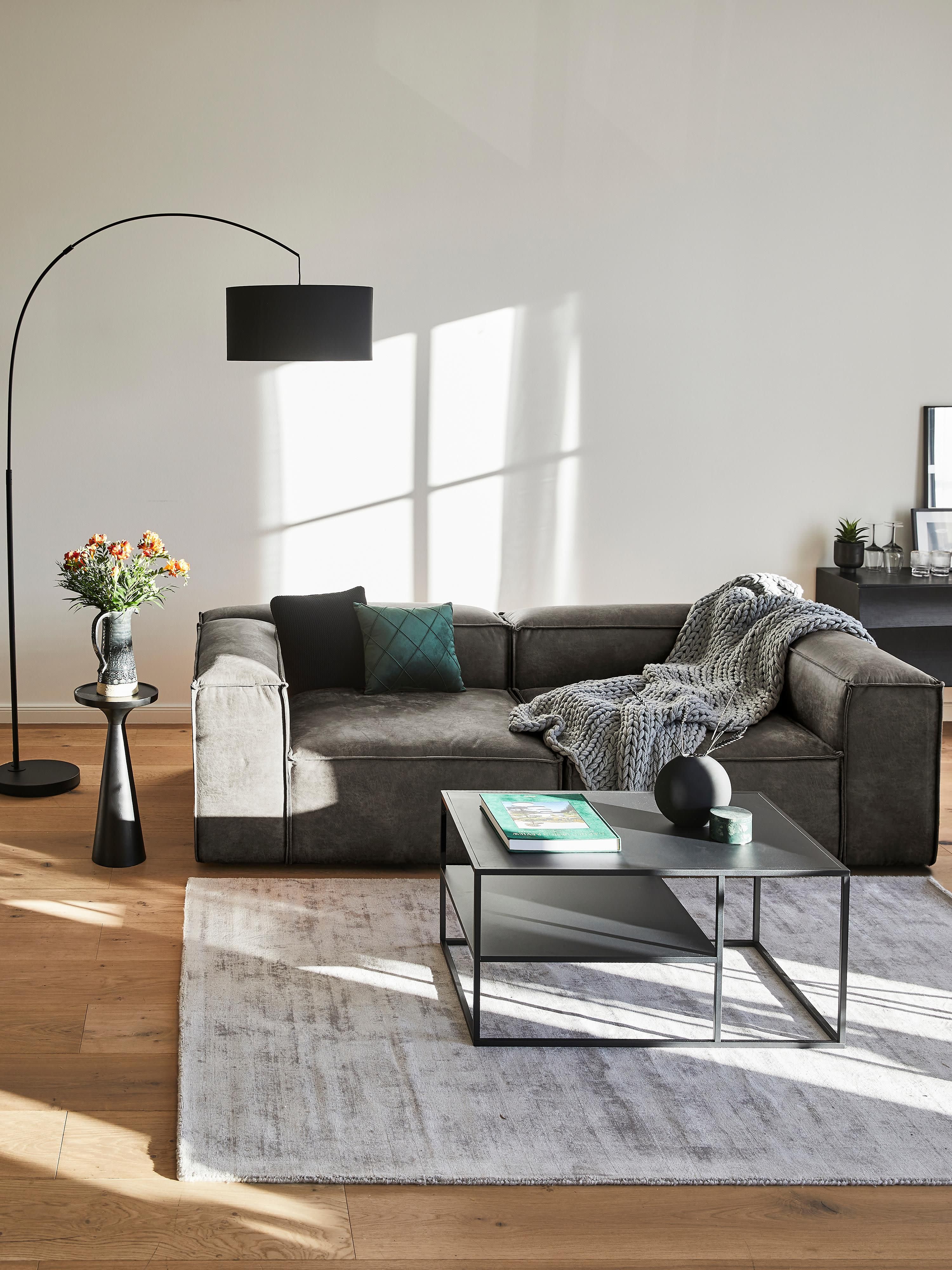 Lennon Modular Leather Sofa (3-seater)
