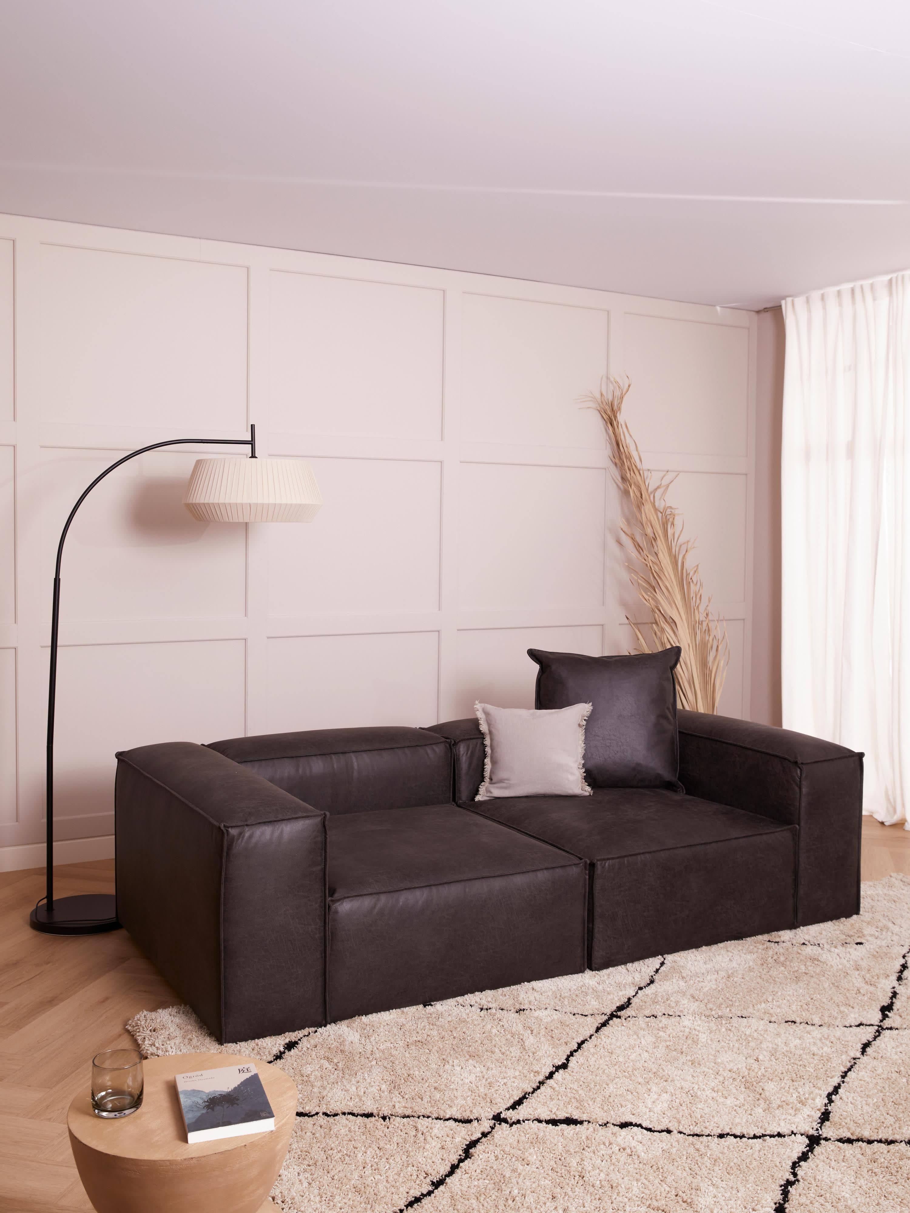 Lennon Modular Leather Sofa (3-seater)