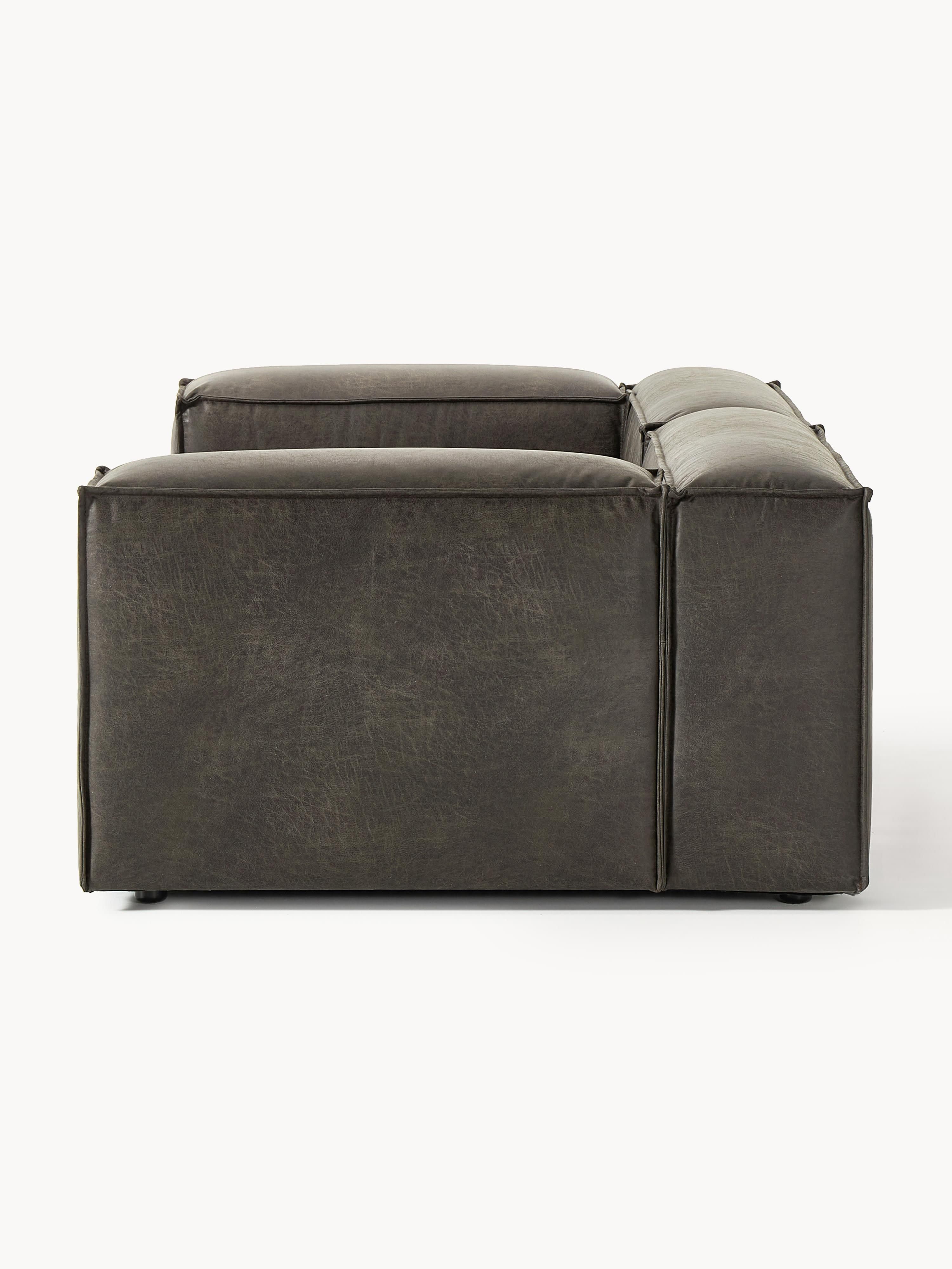 Lennon Modular Leather Sofa (3-seater)
