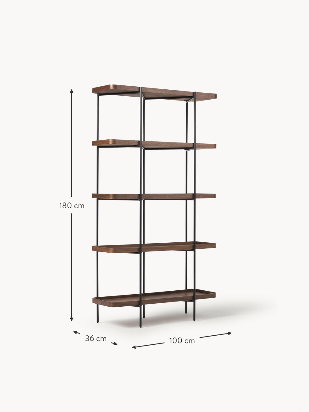 Renee Large Wooden Shelving Unit