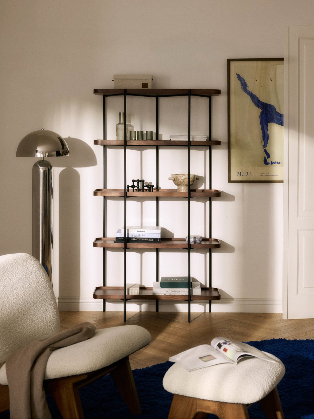 Renee Large Wooden Shelving Unit