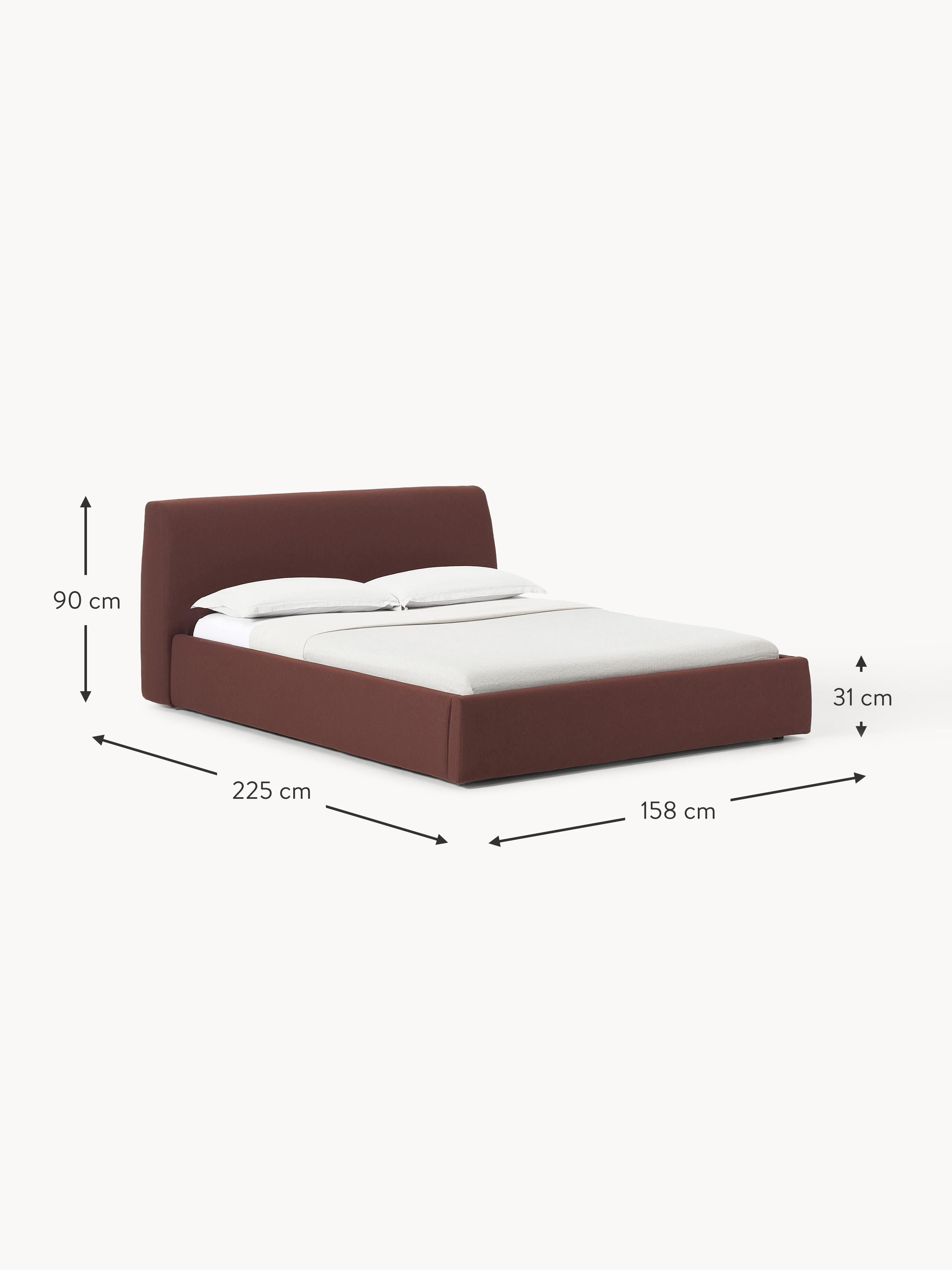 Cloud Upholstered Bed with Storage Space
