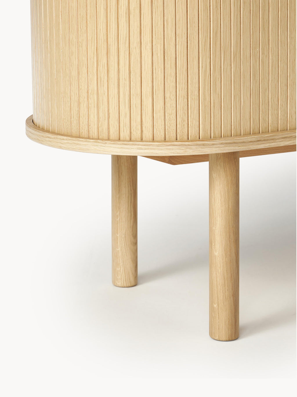 Calary Lowboard with Fluted Front