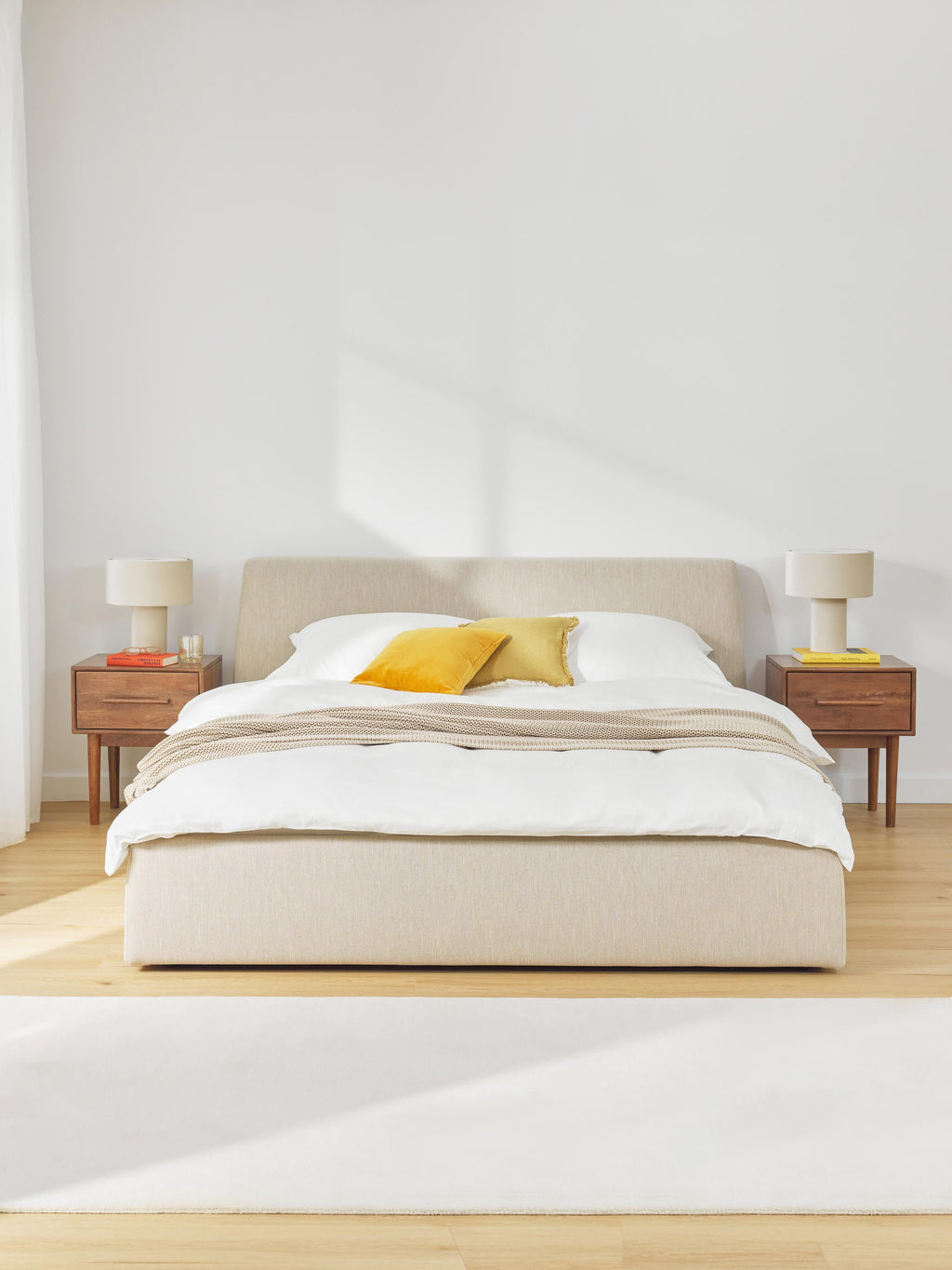 Cloud Upholstered Bed