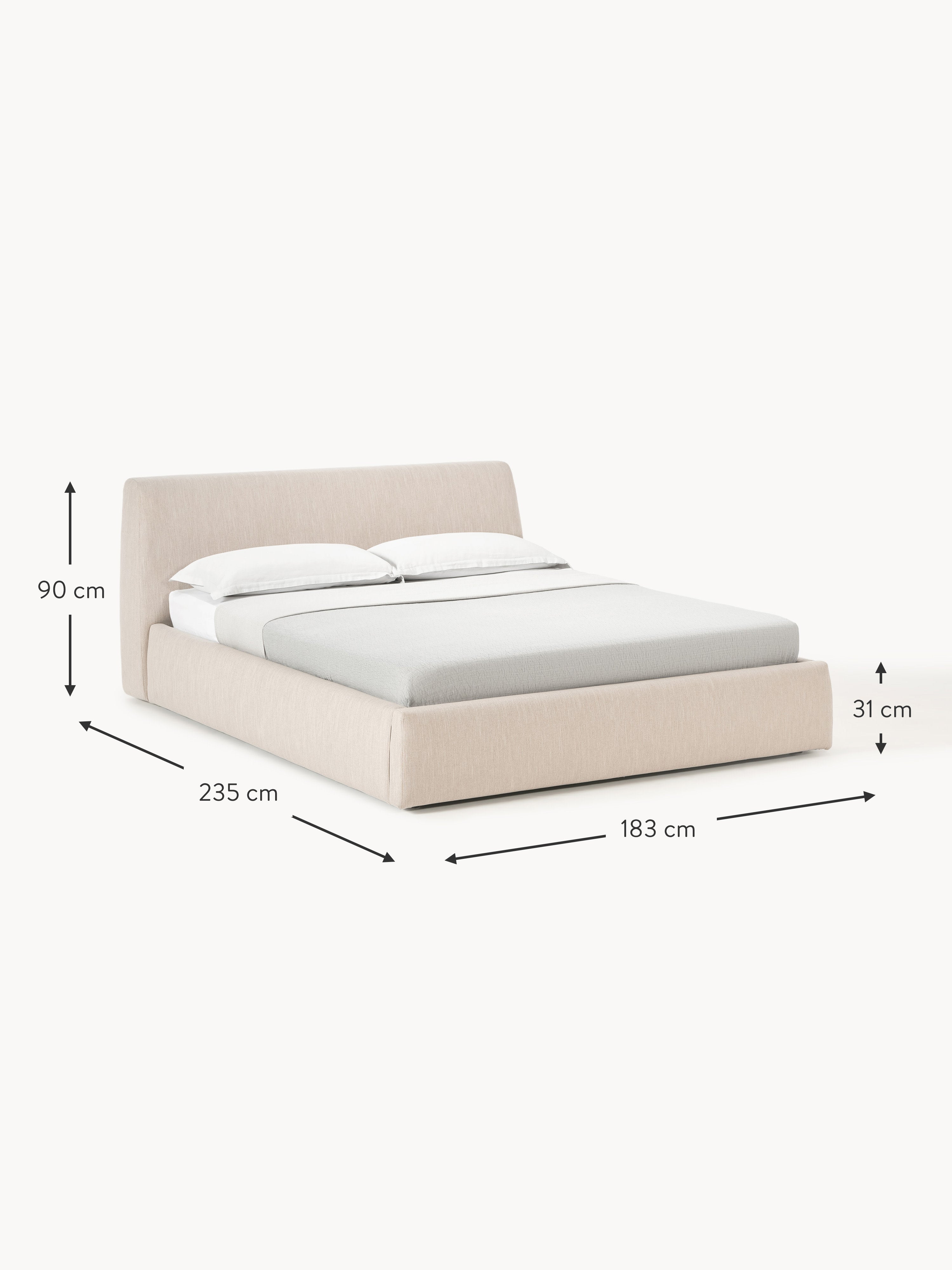 Cloud Upholstered Bed