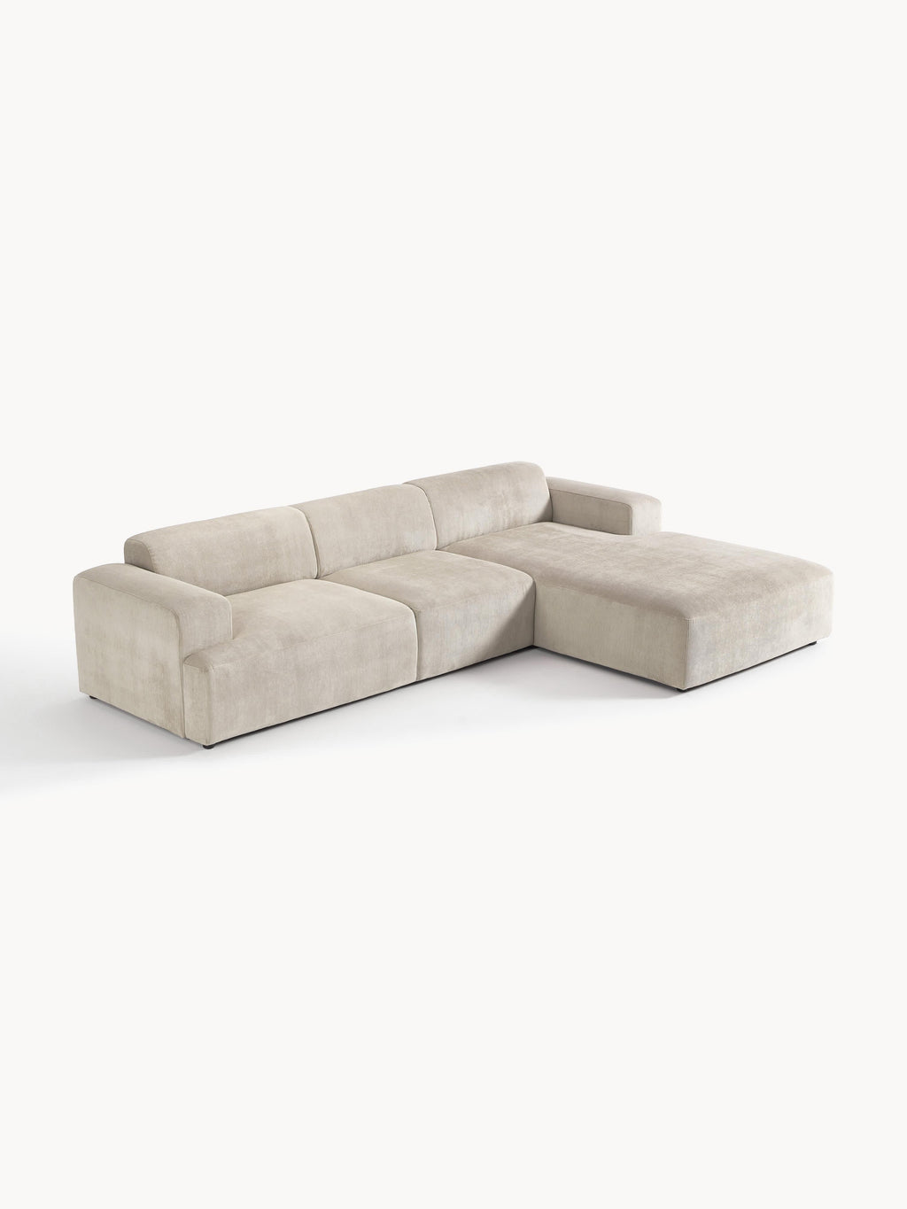 Melva Corduroy Corner Sofa (4-seater)