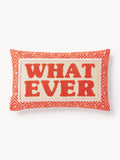 Gallery image 1 - Cushion Cover Whatever with Embroidered Lettering