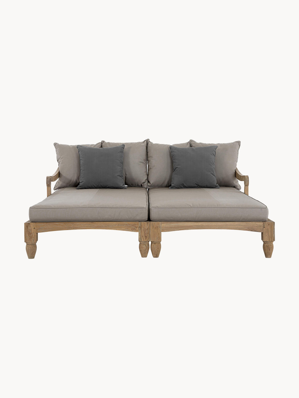 Bali Garden Chair Loungers, Set of 2