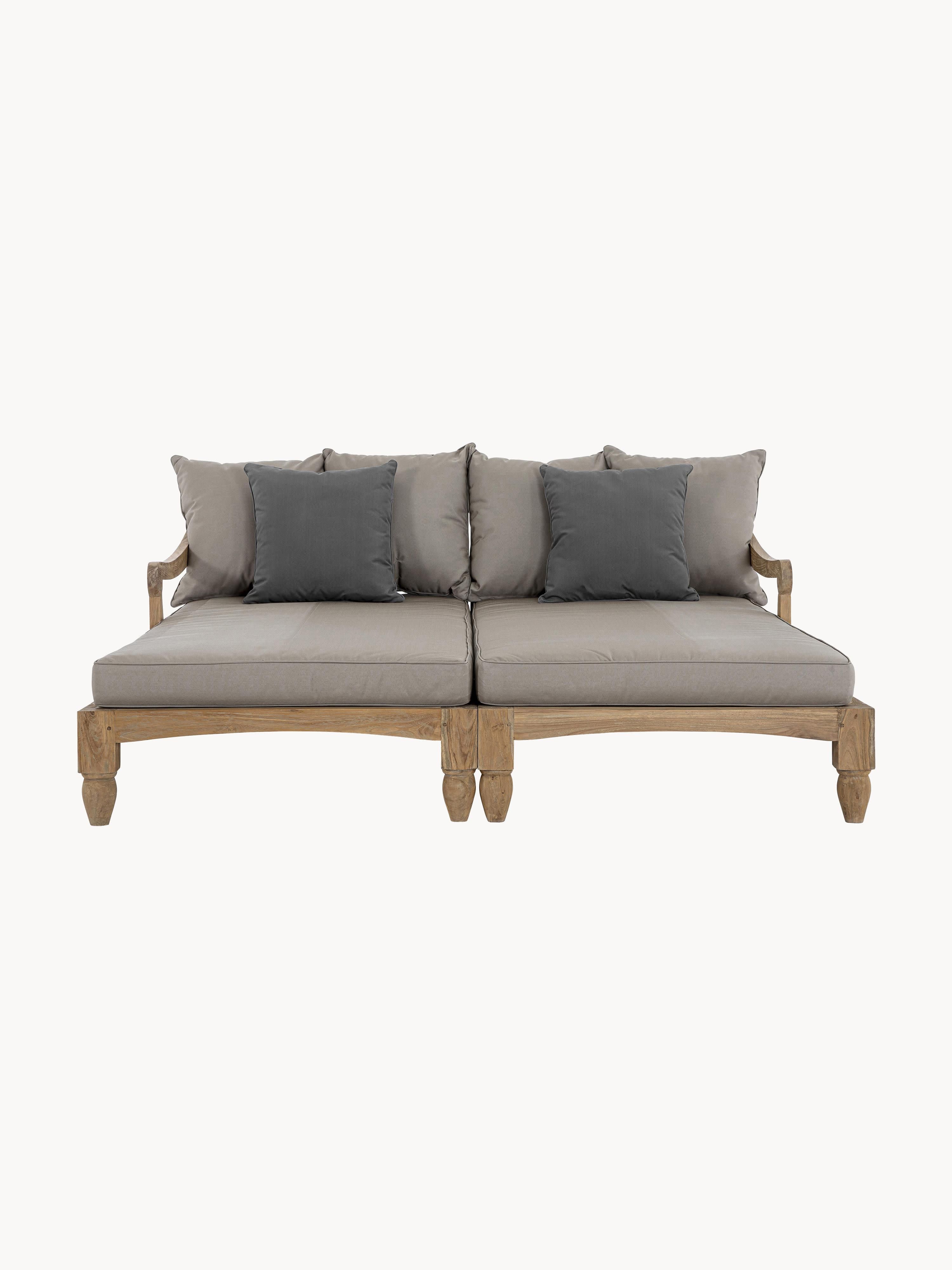 Bali Garden Chair Loungers, Set of 2
