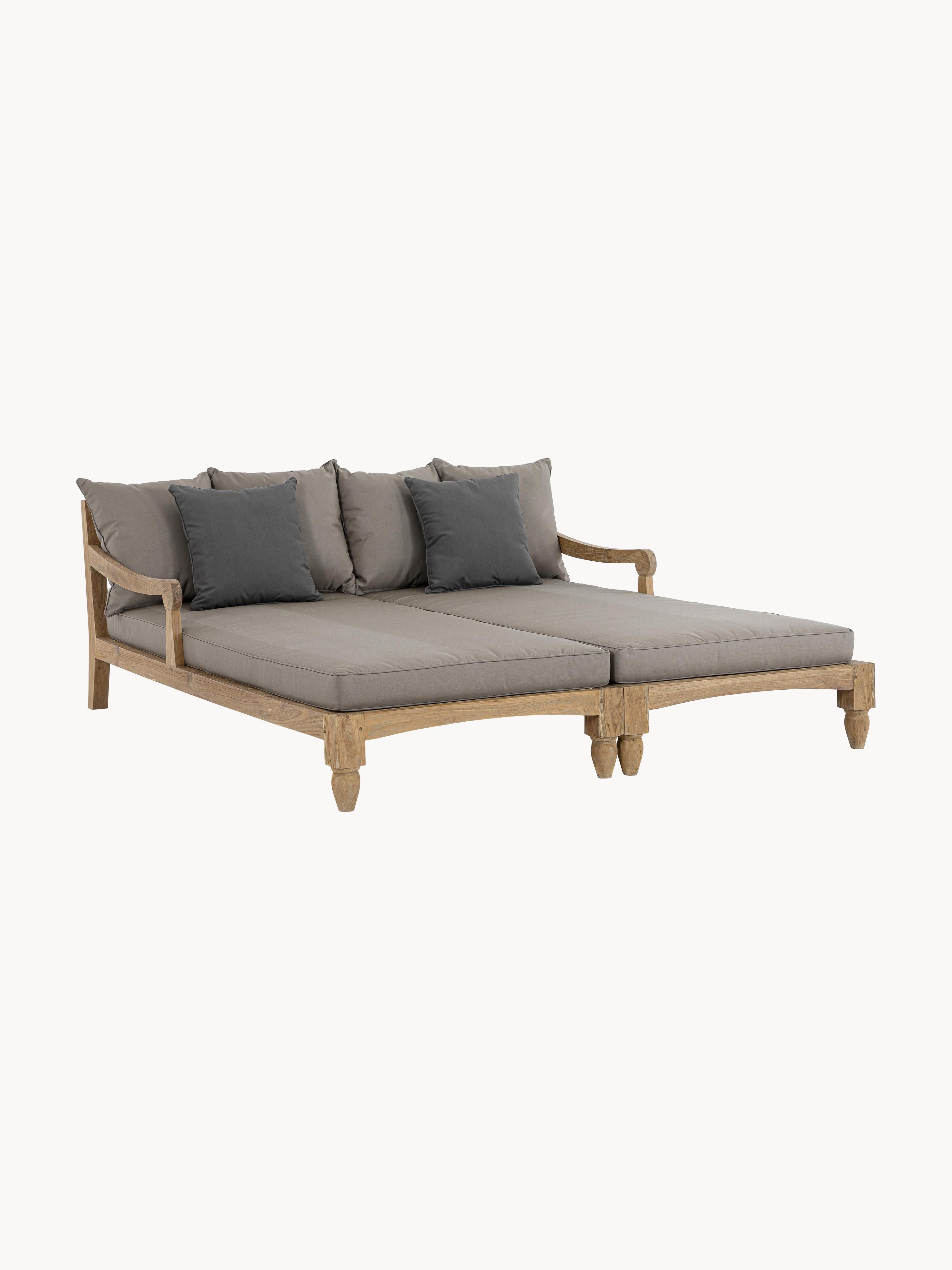 Bali Garden Chair Loungers, Set of 2