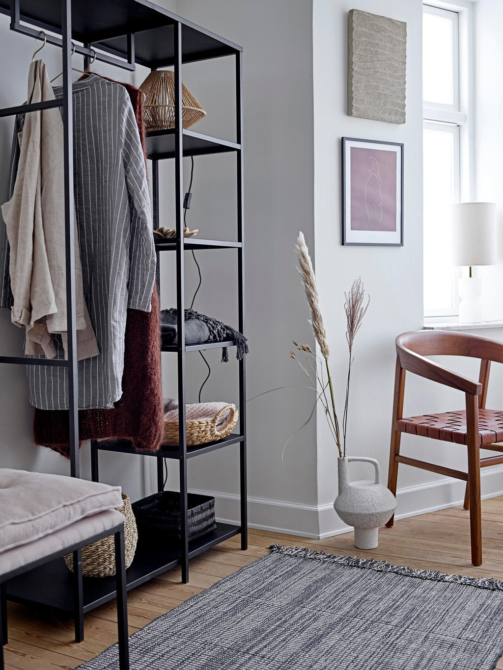 Valde Metal Wardrobe