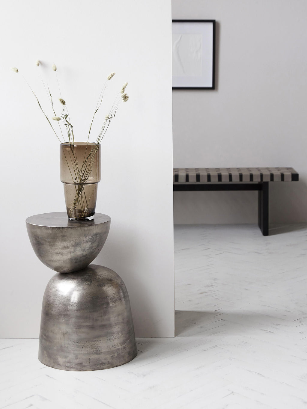 Heena Handmade Aluminium Side Table