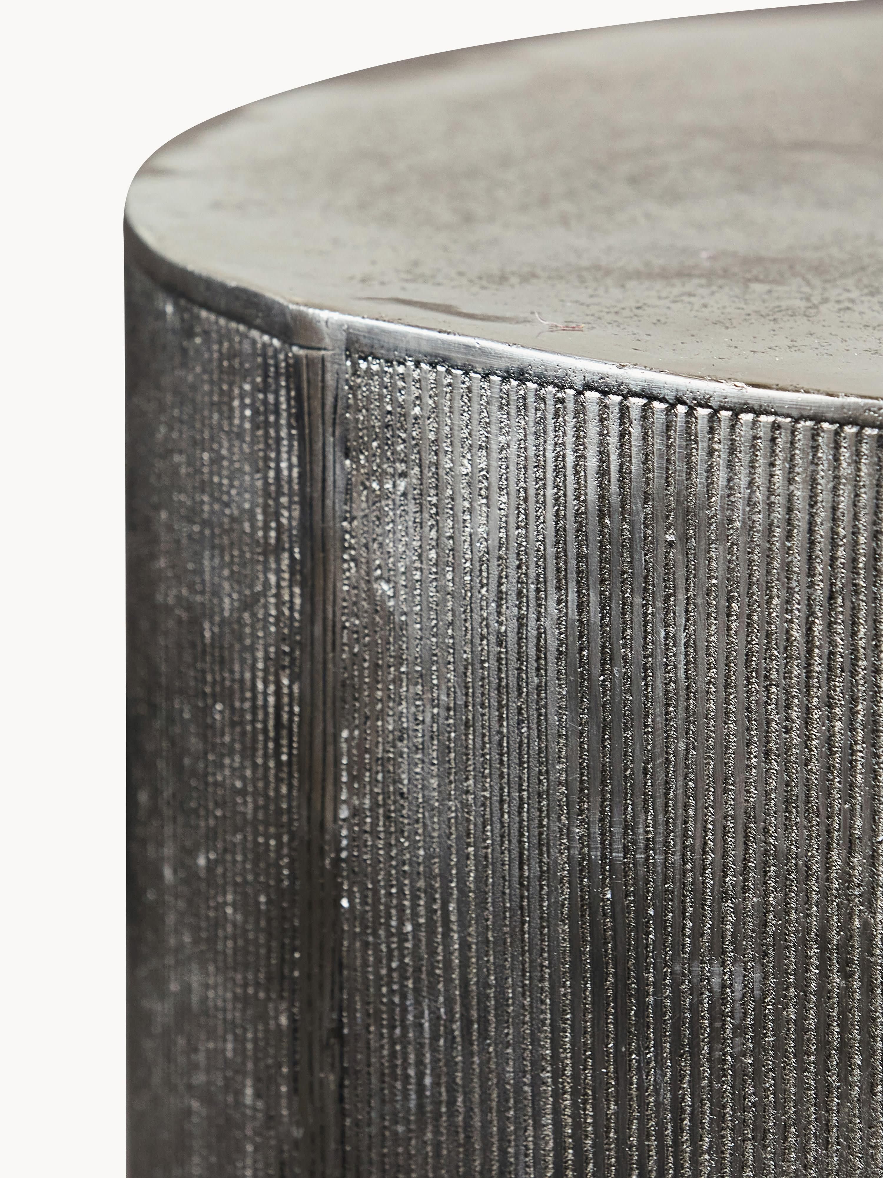 Rota Round Coffee Table with Antique Finish