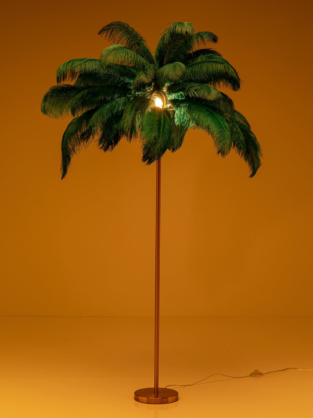 Palm Floor Lamp Feather