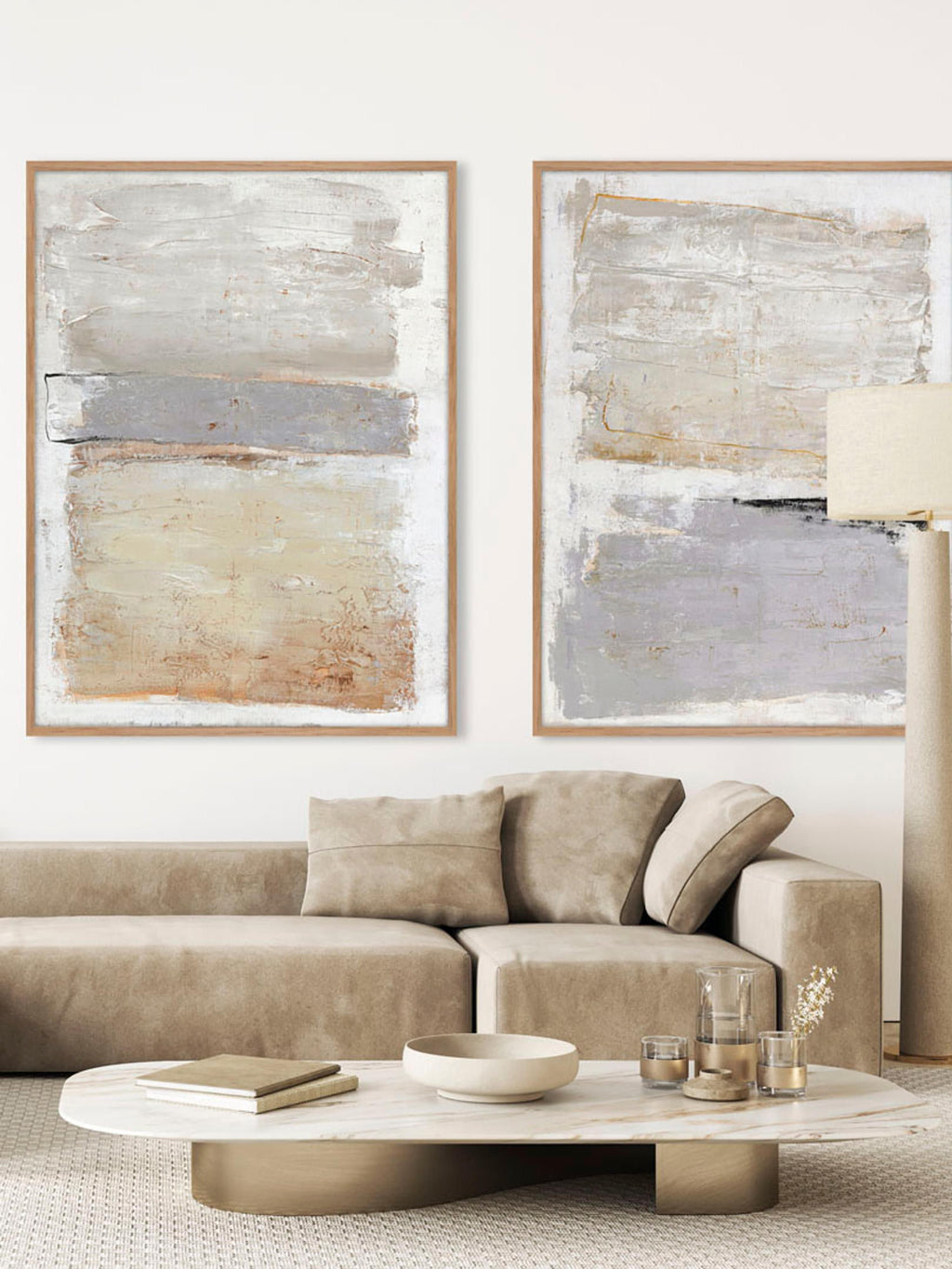 Scenario Hand-Painted Canvas Art