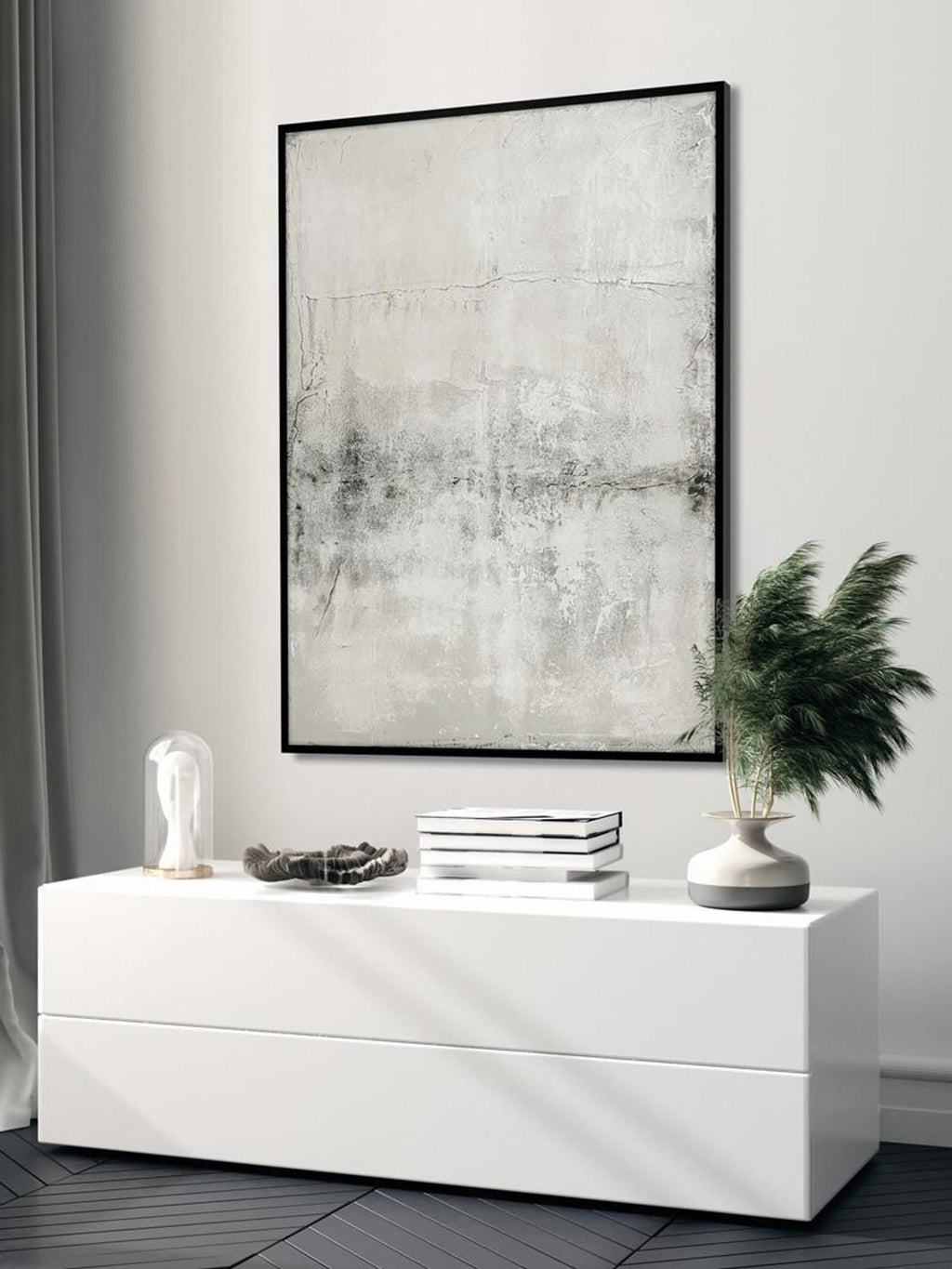 Living Hand-Painted Canvas Art Simple