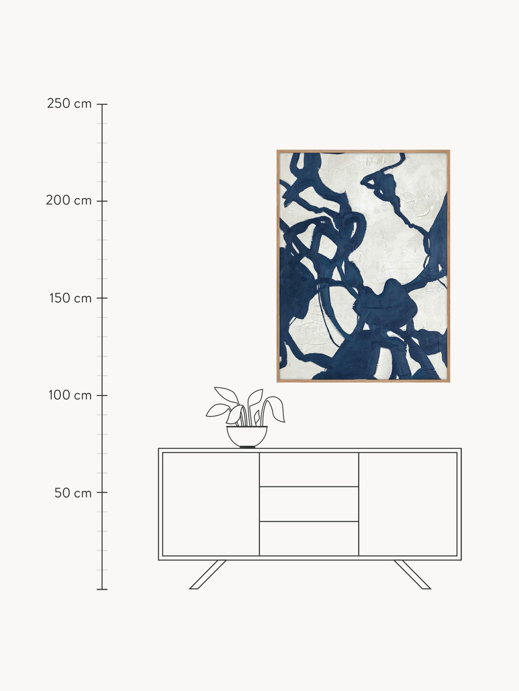 Blueplay Hand-Painted Canvas Art