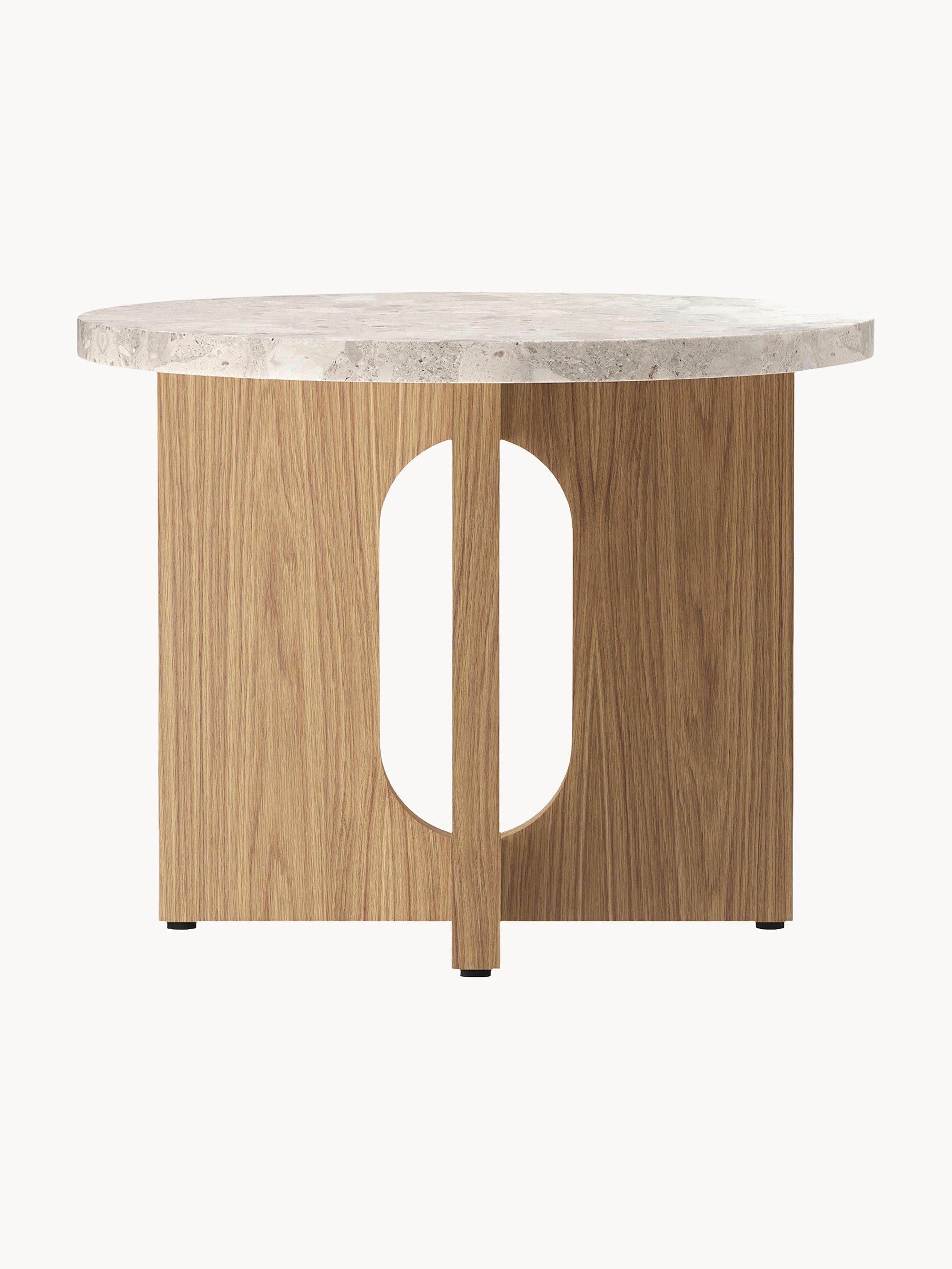 Gallery image 1 - Round Side Table Ibiza with Sandstone Table Top