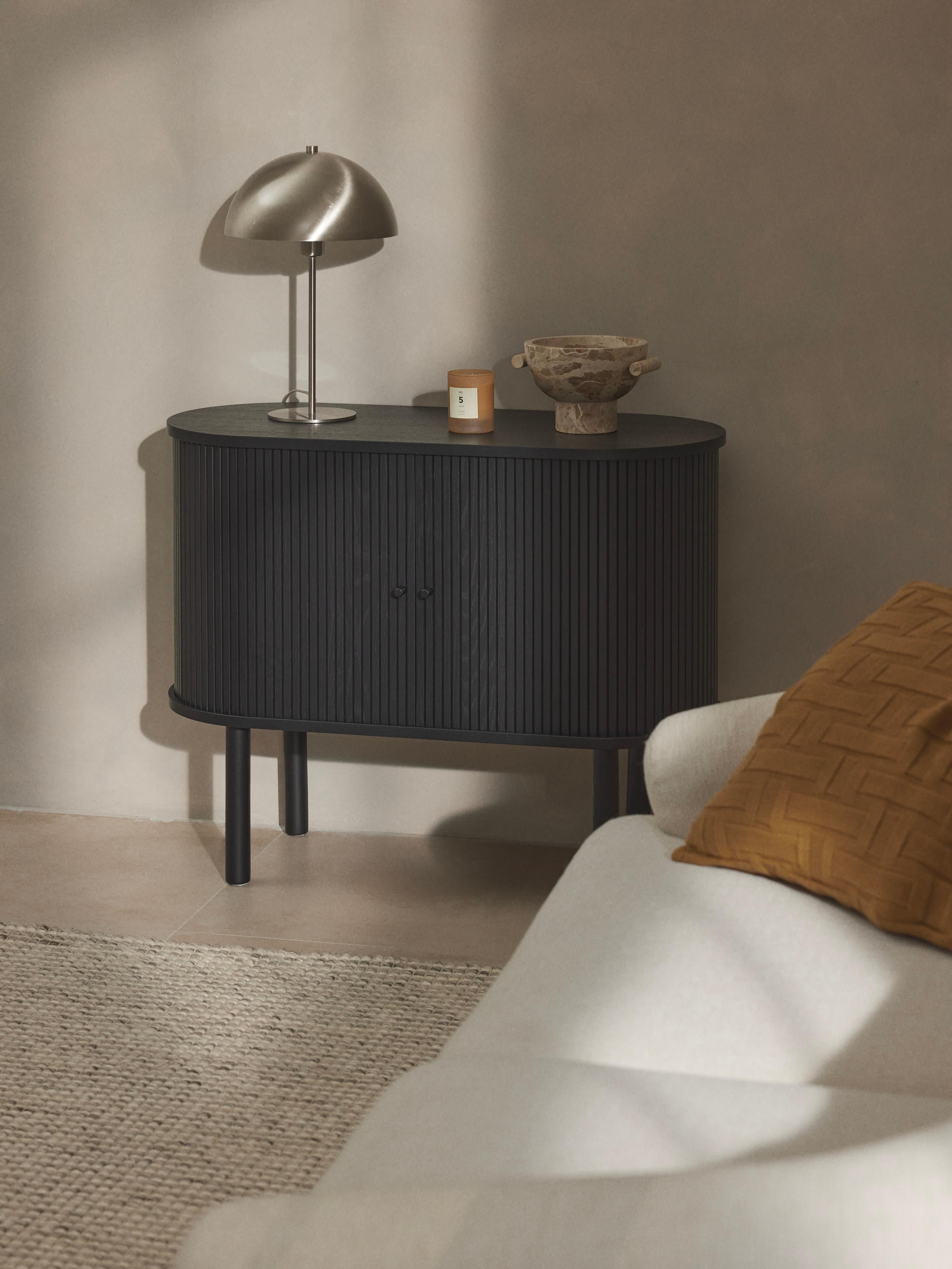 Calary Small Sideboard with Fluted Front