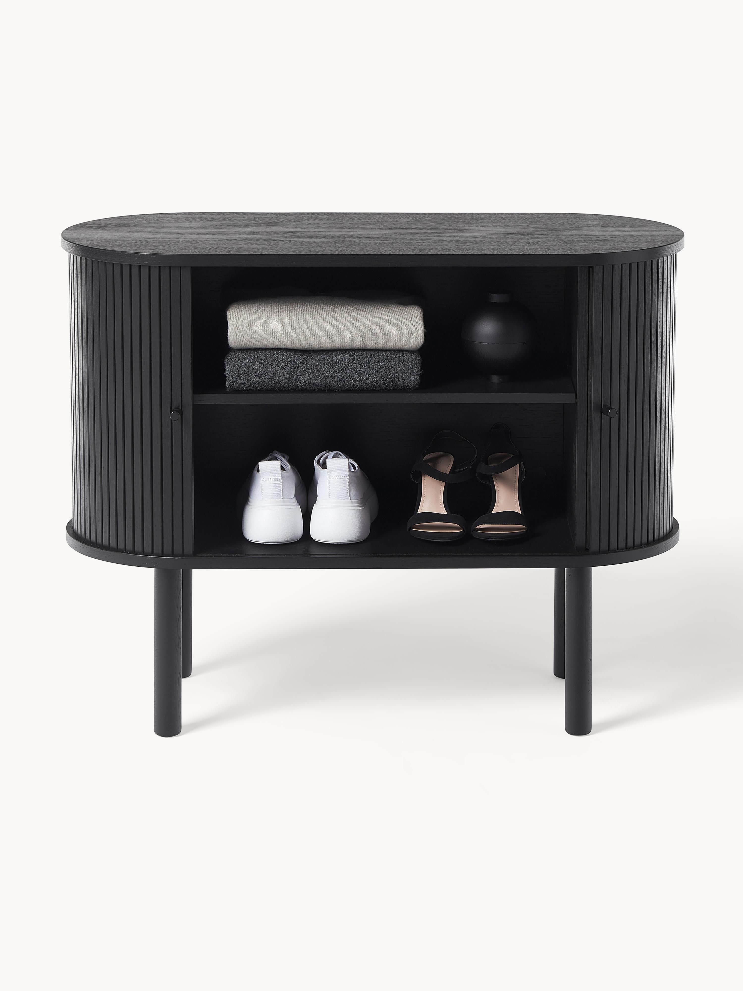 Calary Small Sideboard with Fluted Front