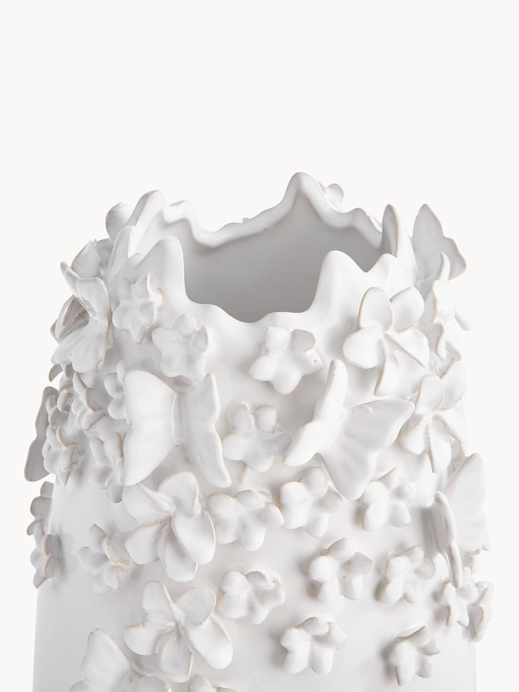 Daphne Vase with 3D Decoration, H 35 cm