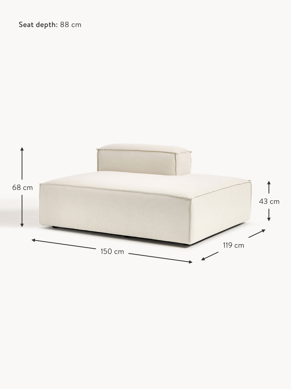 Lennon Chaise Module