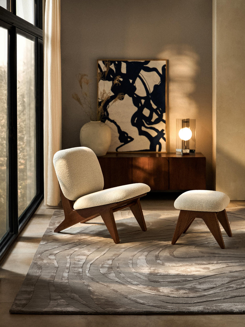 Winola Hand-Tufted High-Low Rug