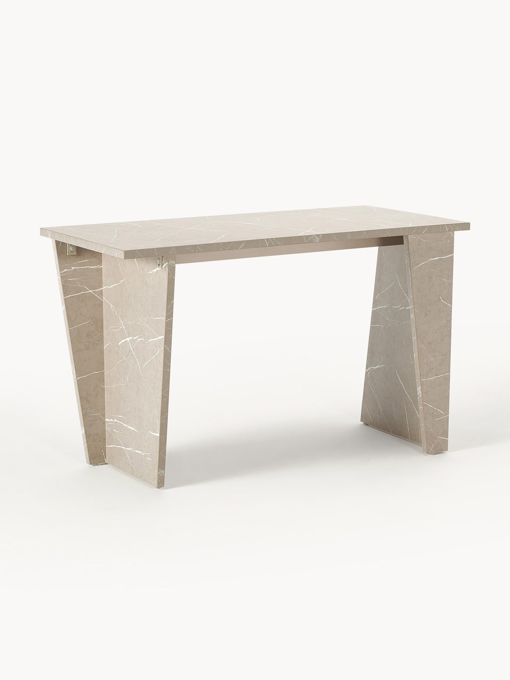Gallery image 1 - Travertine Effect Desk Liam