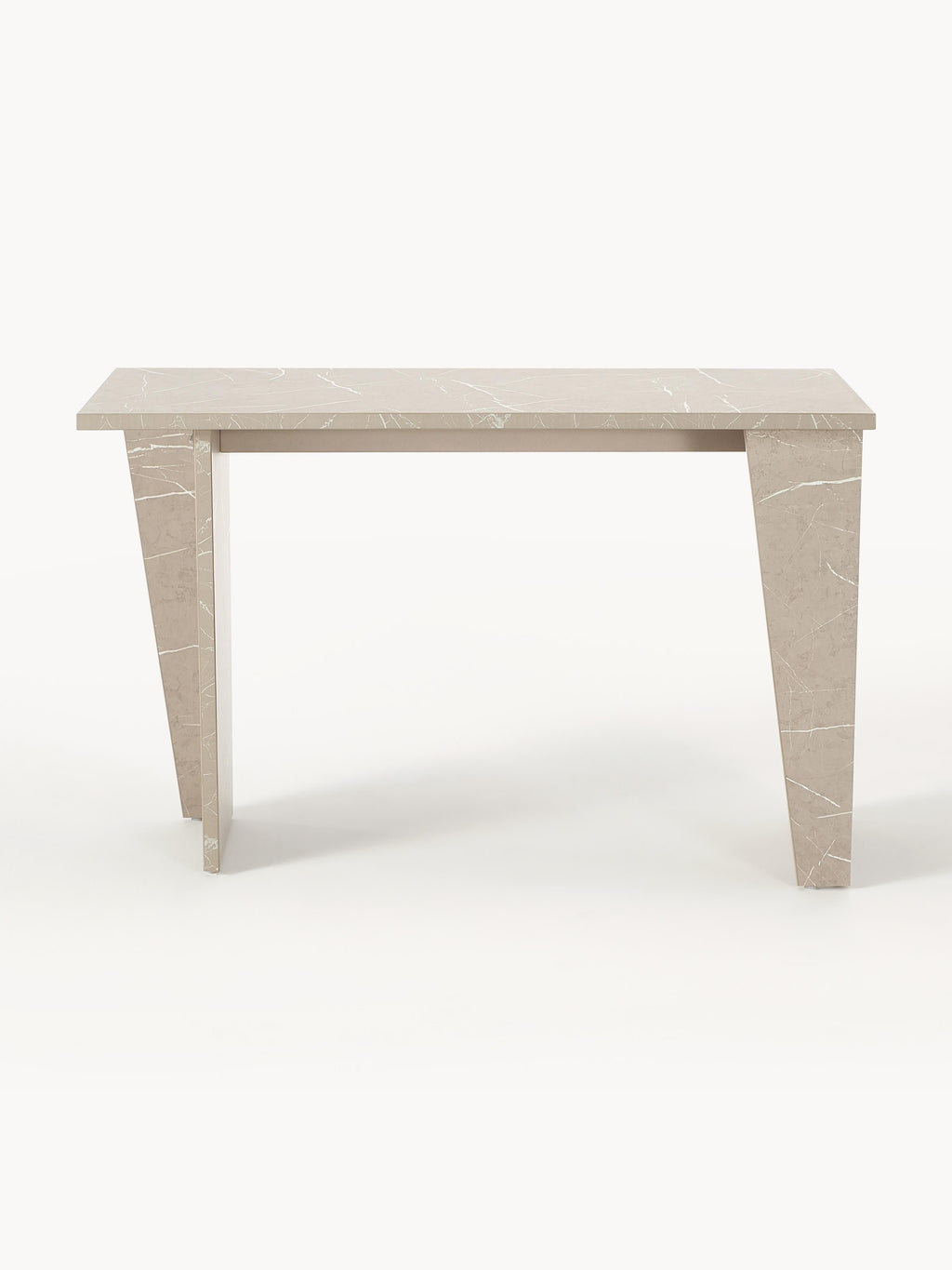 Liam Travertine Effect Desk
