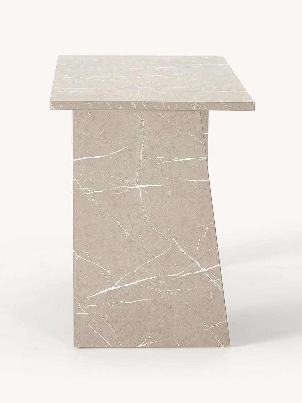 Liam Travertine Effect Desk